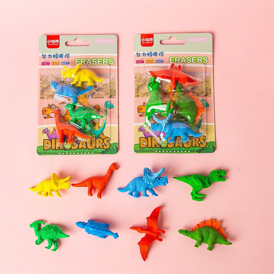 Novelty Animals Eraser, 24-cards
