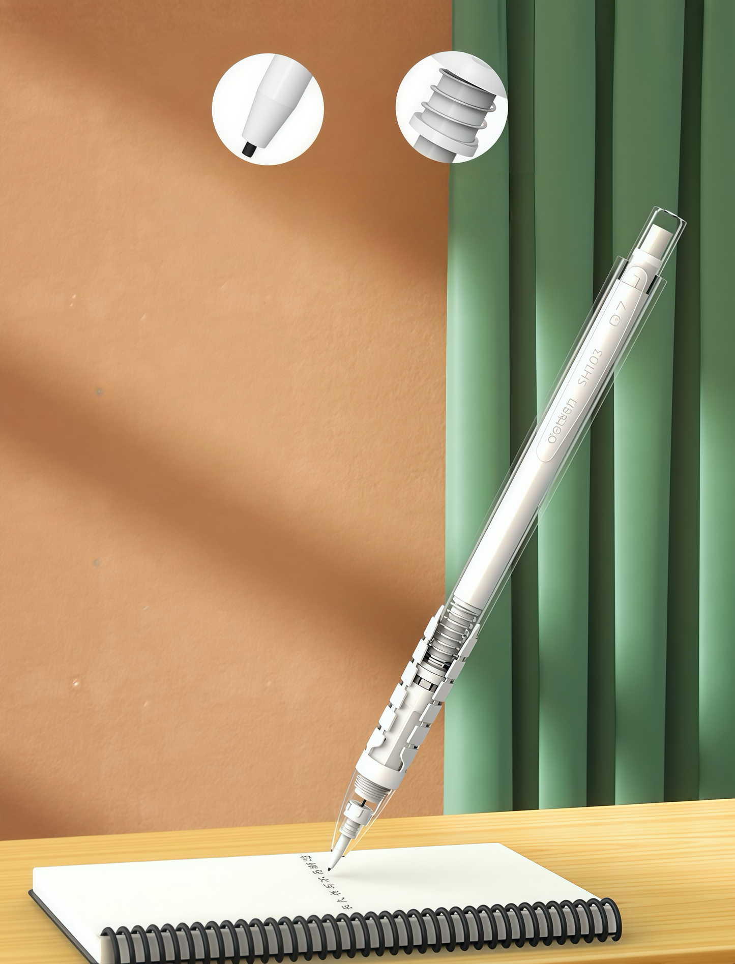 Deli SH102/103 Mechanical Pencil, 36-pcs