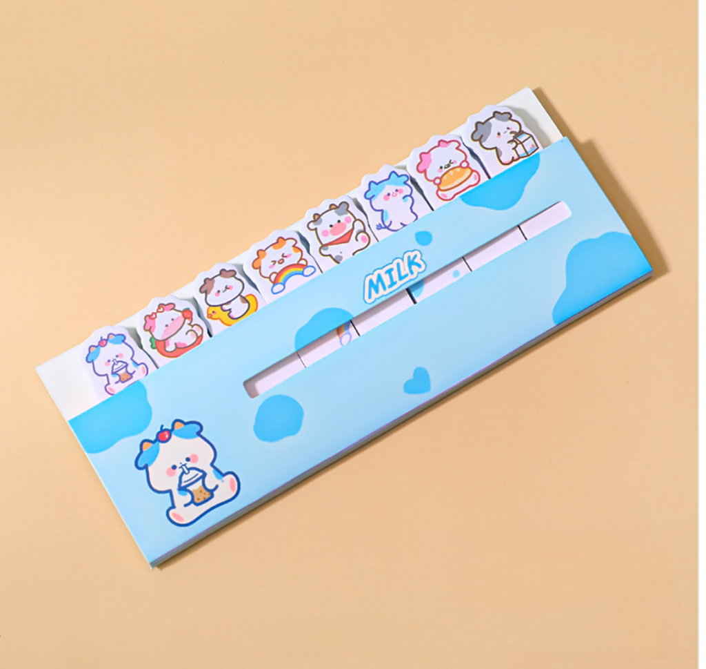 Cute Animal Character Index Tabs, 15-pcs