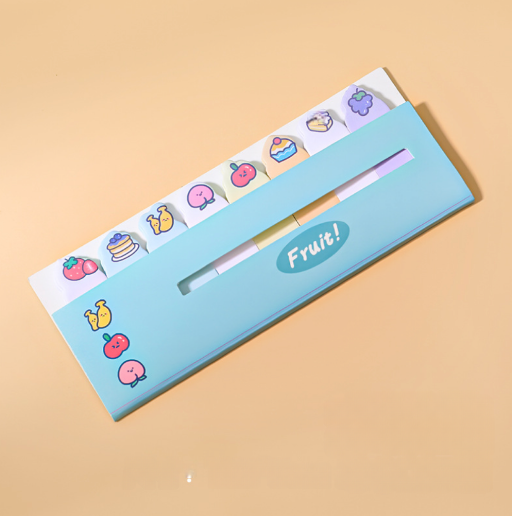 Cute Animal Character Index Tabs, 15-pcs