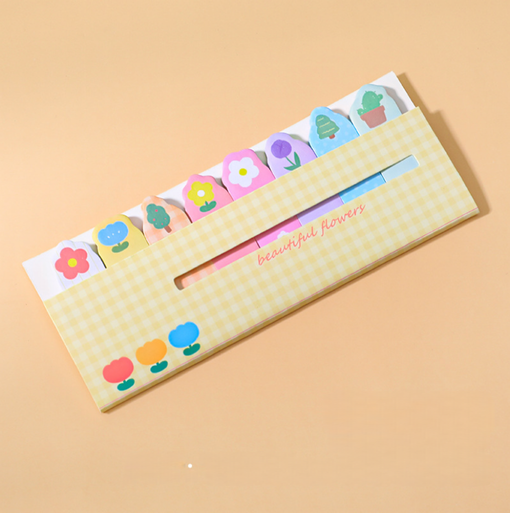 Cute Animal Character Index Tabs, 15-pcs