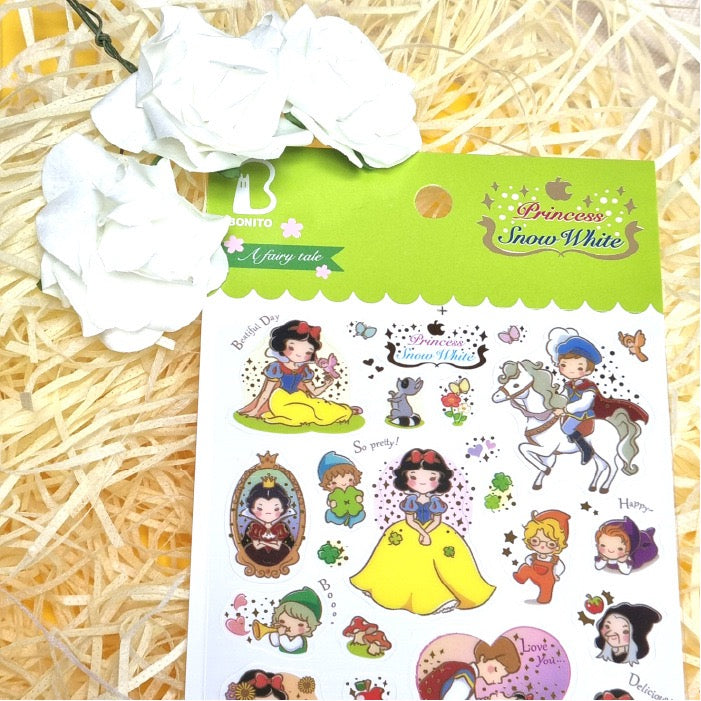 BONITO Snow White Fairy Tale Sticker, 18-pcs