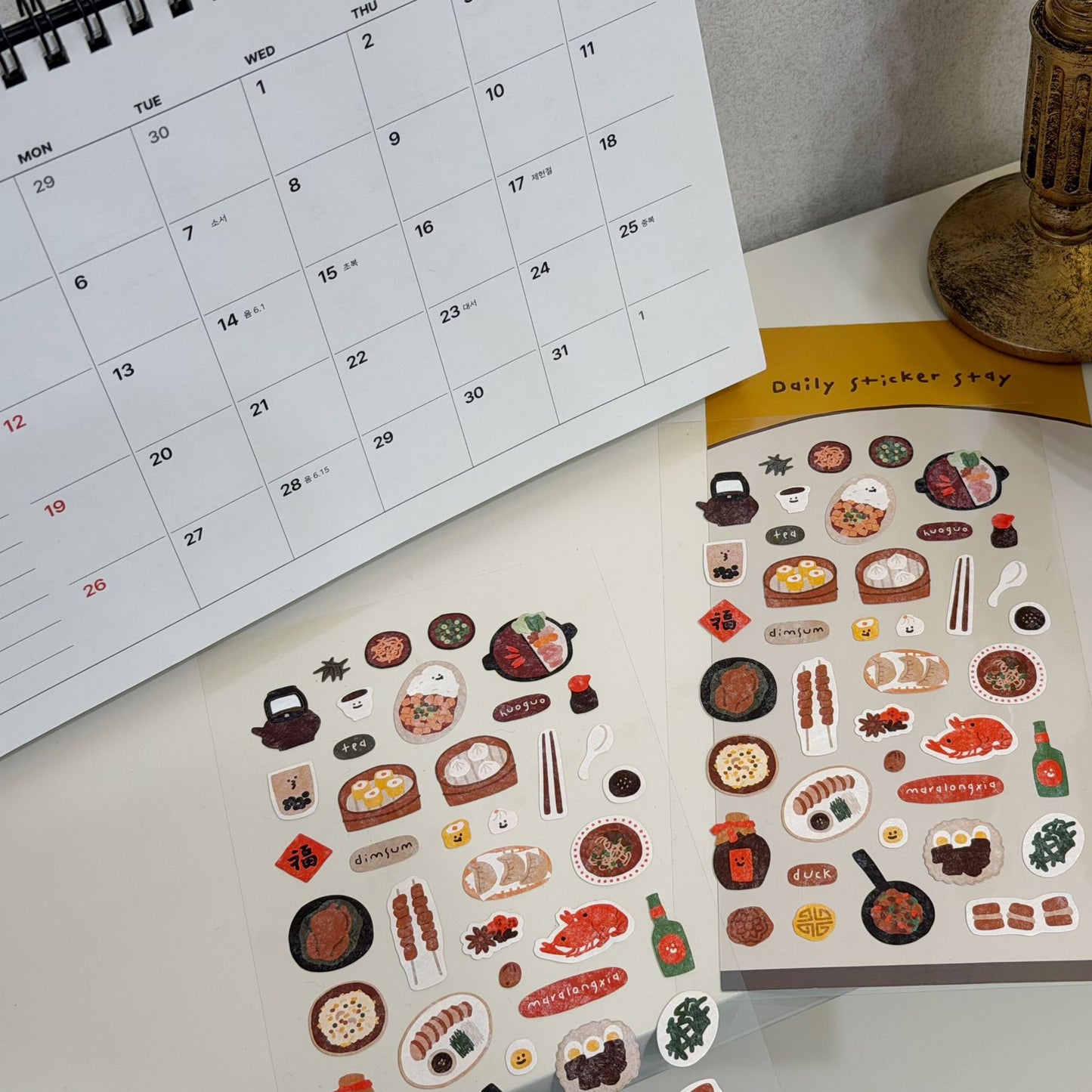 BONITO Classic Chinese Food Stickers, 18-pcs