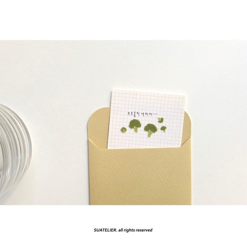 Suatelier Farm Fresh Veggies Stickers, 18-pcs