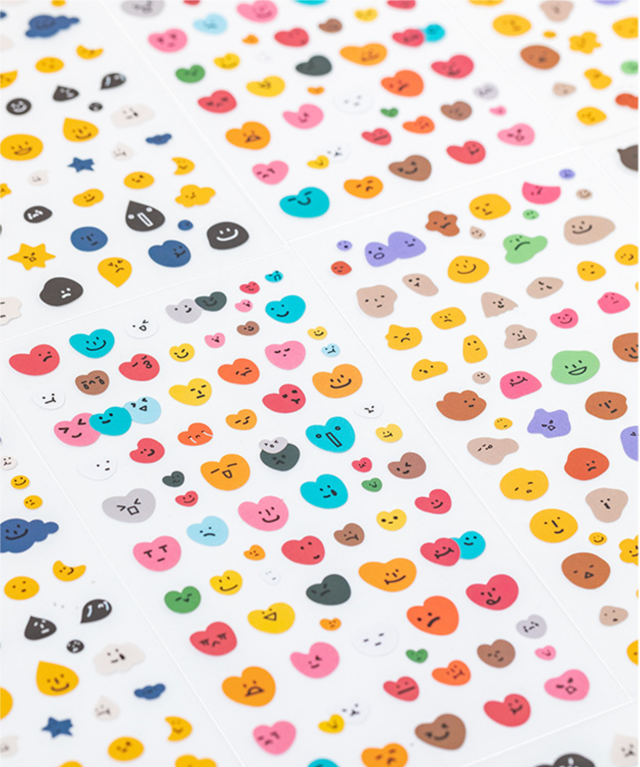 Emotion Expression Stickers, 20-pcs/set