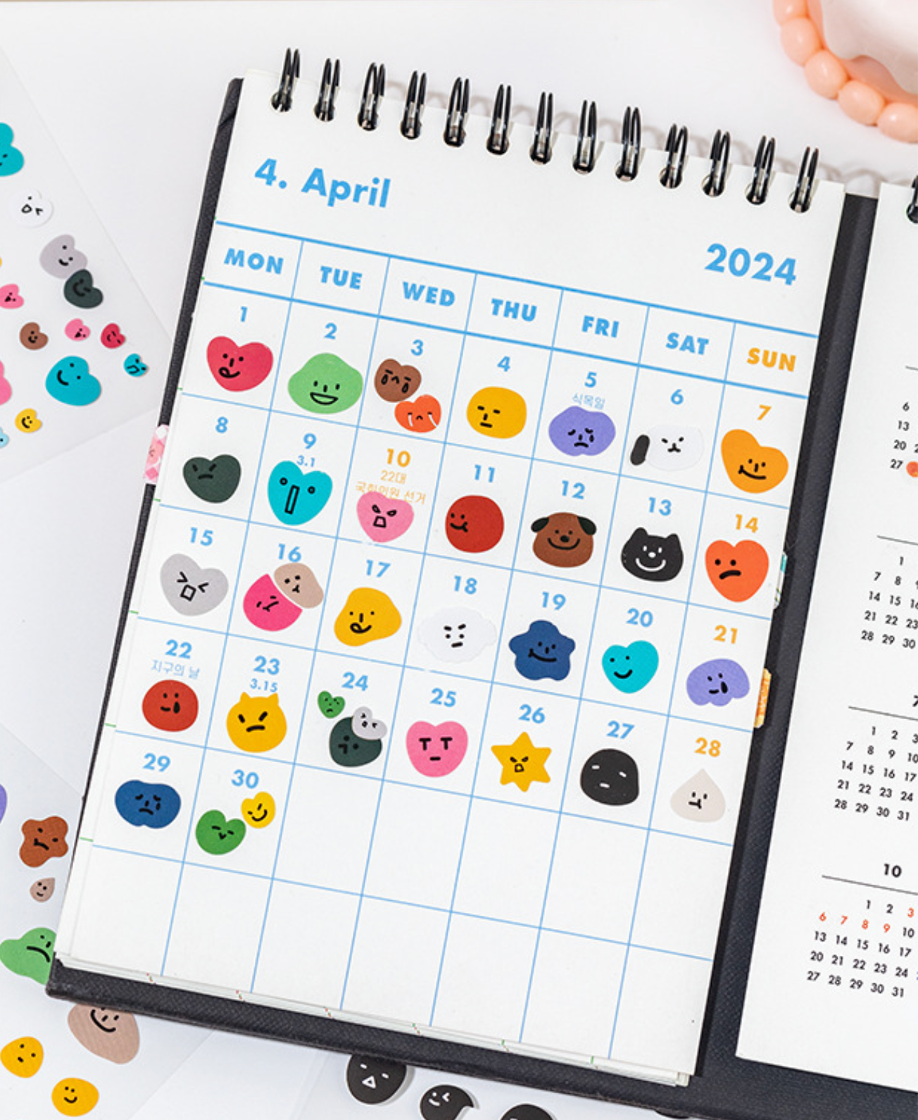 Emotion Expression Stickers, 20-pcs/set