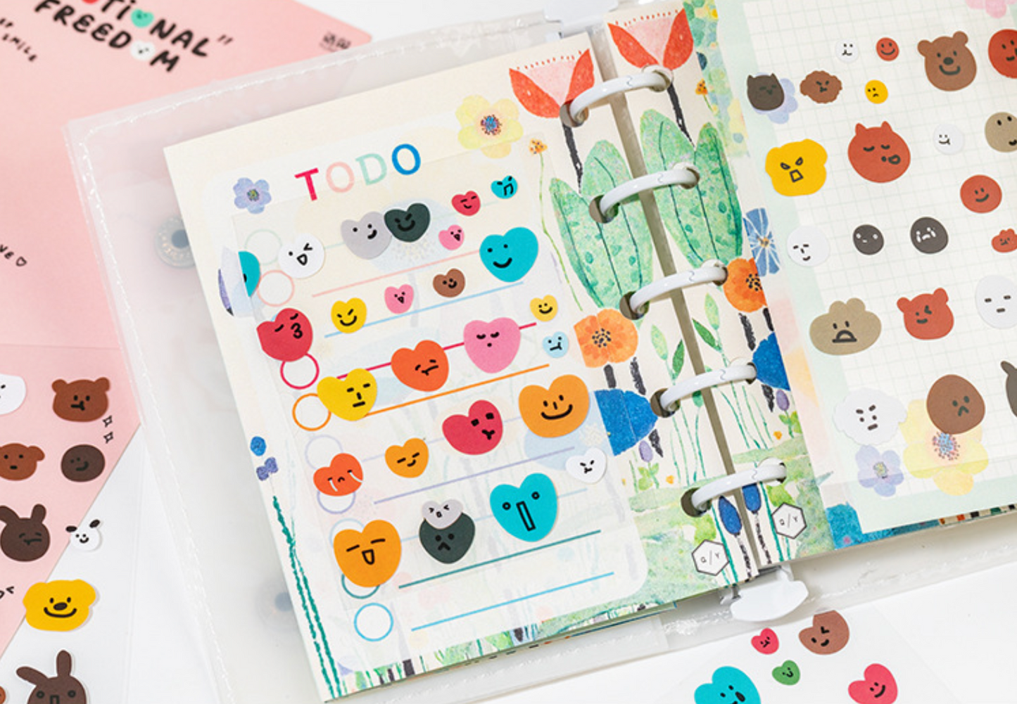 Emotion Expression Stickers, 20-pcs/set