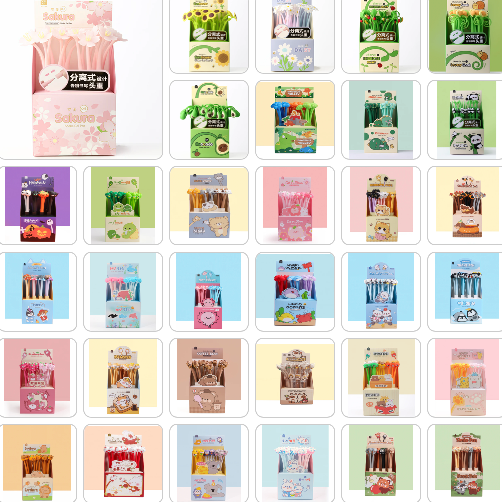 Wiggle Pen Convenient Order Collection, 24-pcs