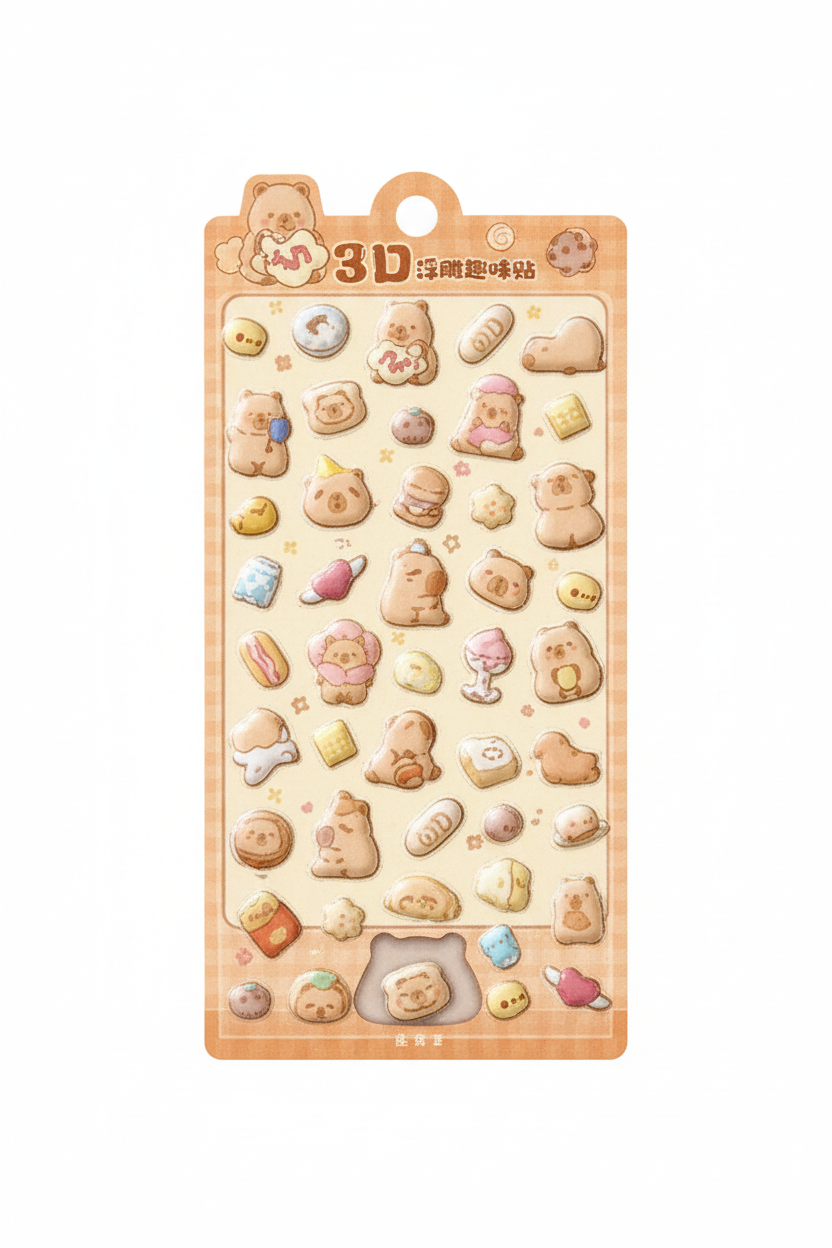 Bear Stickers - Design 1