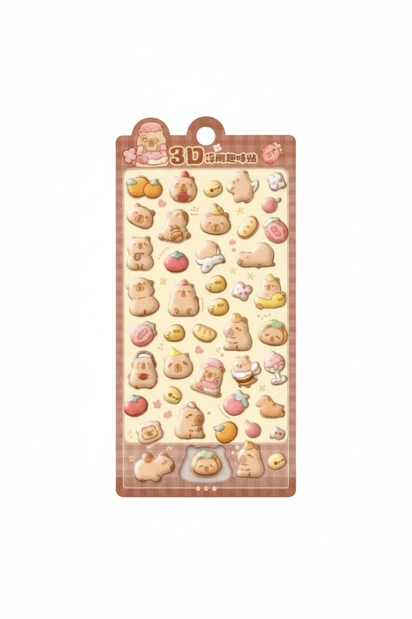 Bear Stickers - Design 3