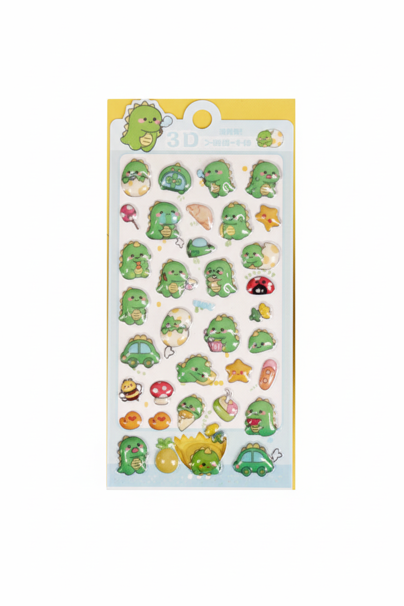 Dinosaur Stickers - Additional Design
