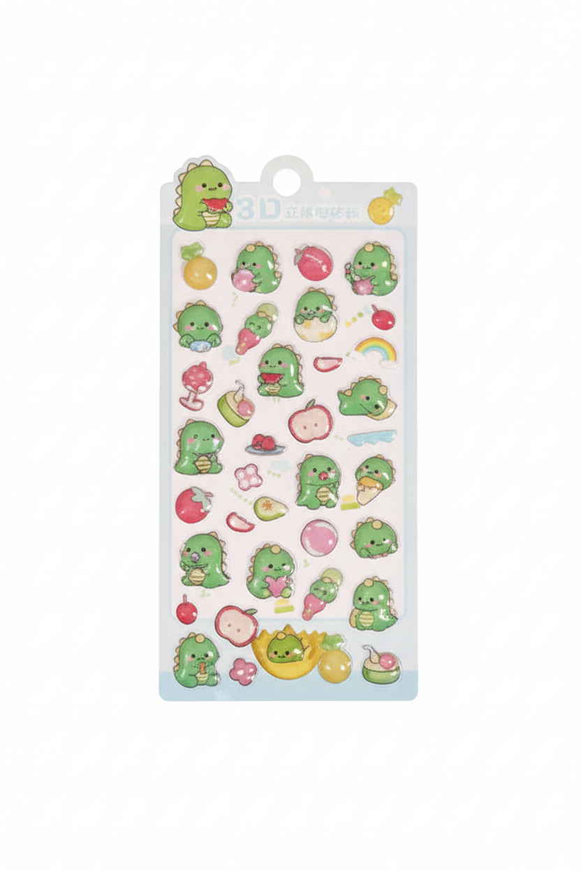 Dinosaur Stickers - Design 1