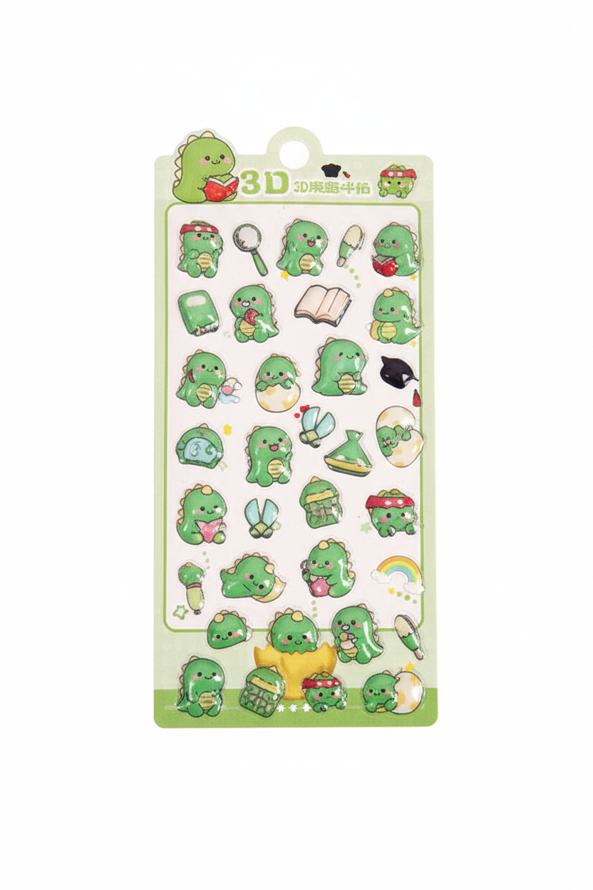 Dinosaur Stickers - Design 3