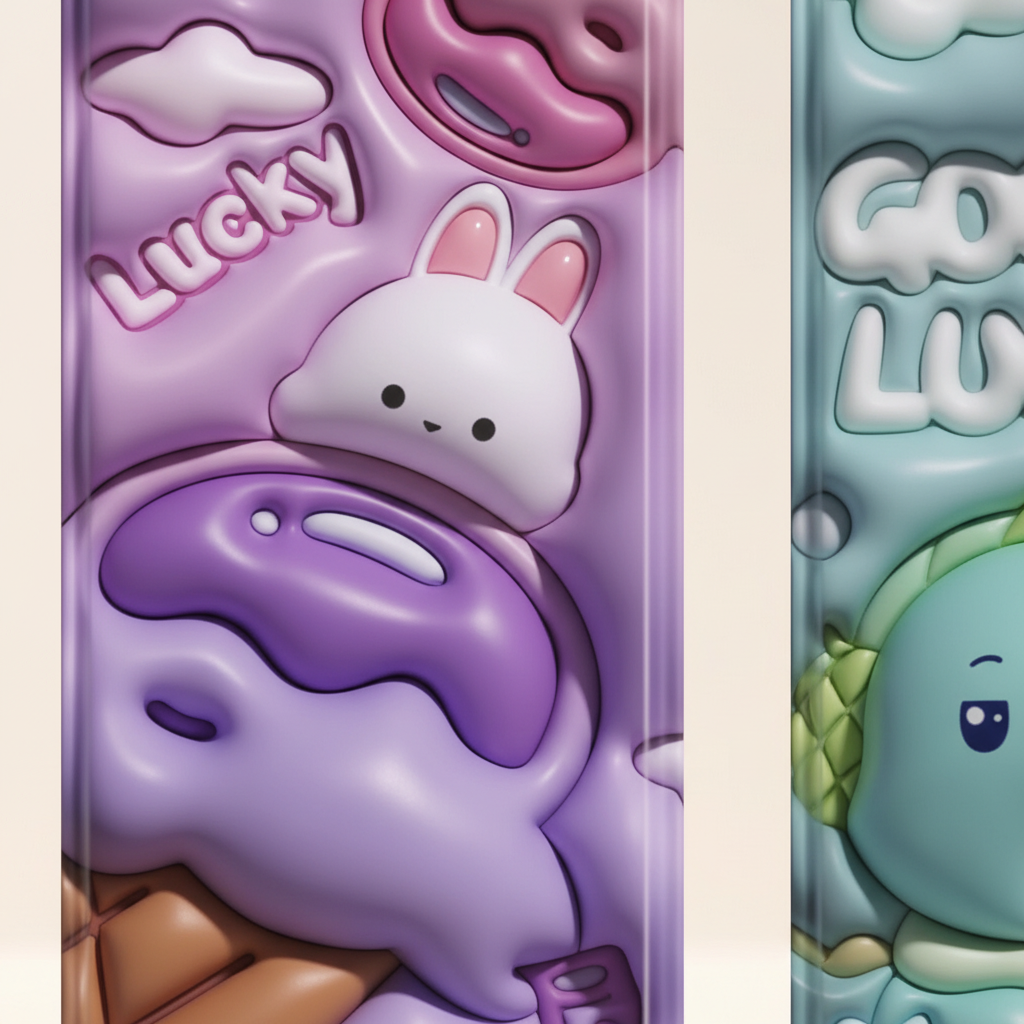 Kawaii Erasers Detail