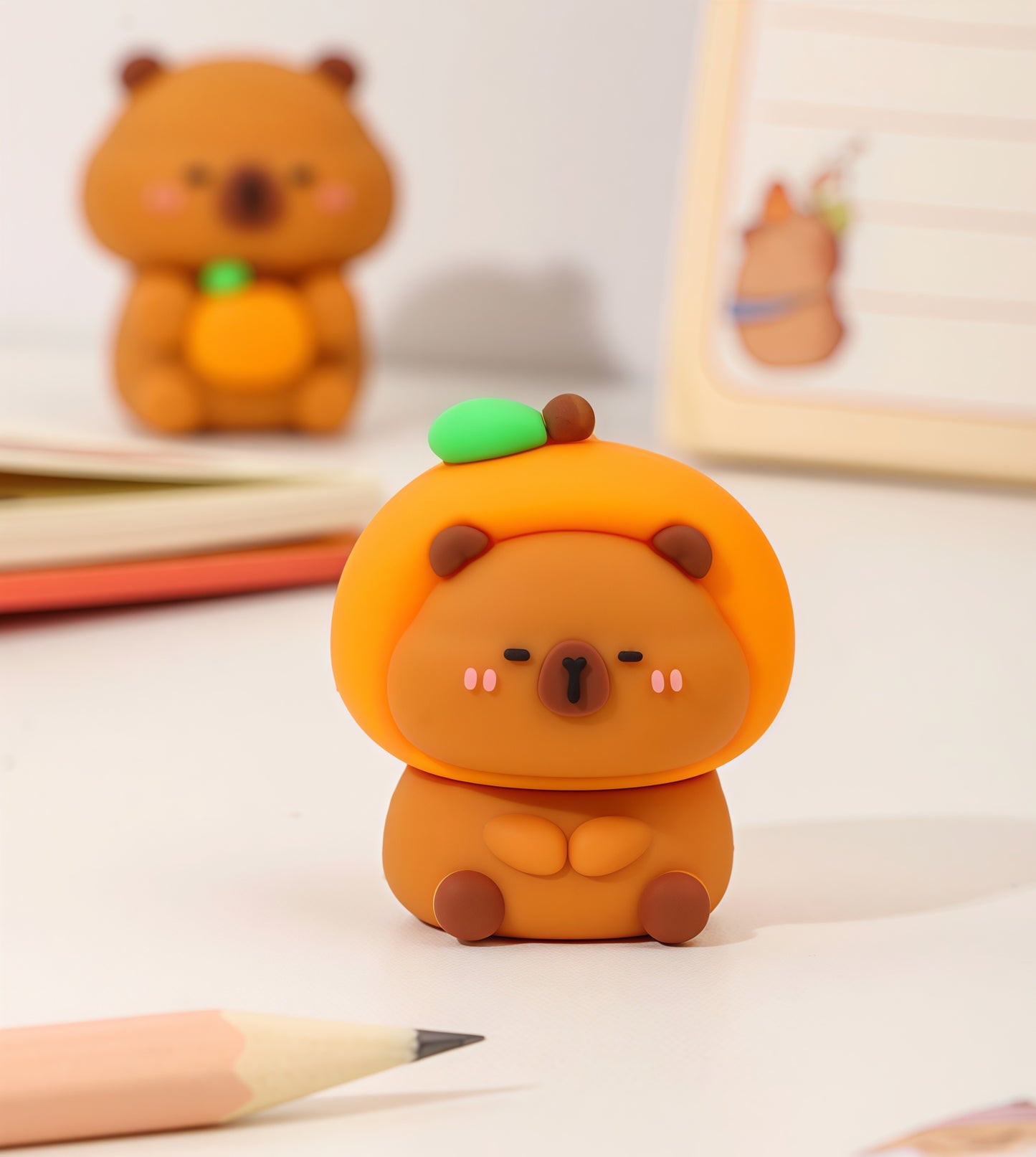 Capybara Pencil Sharpener, 24-pcs