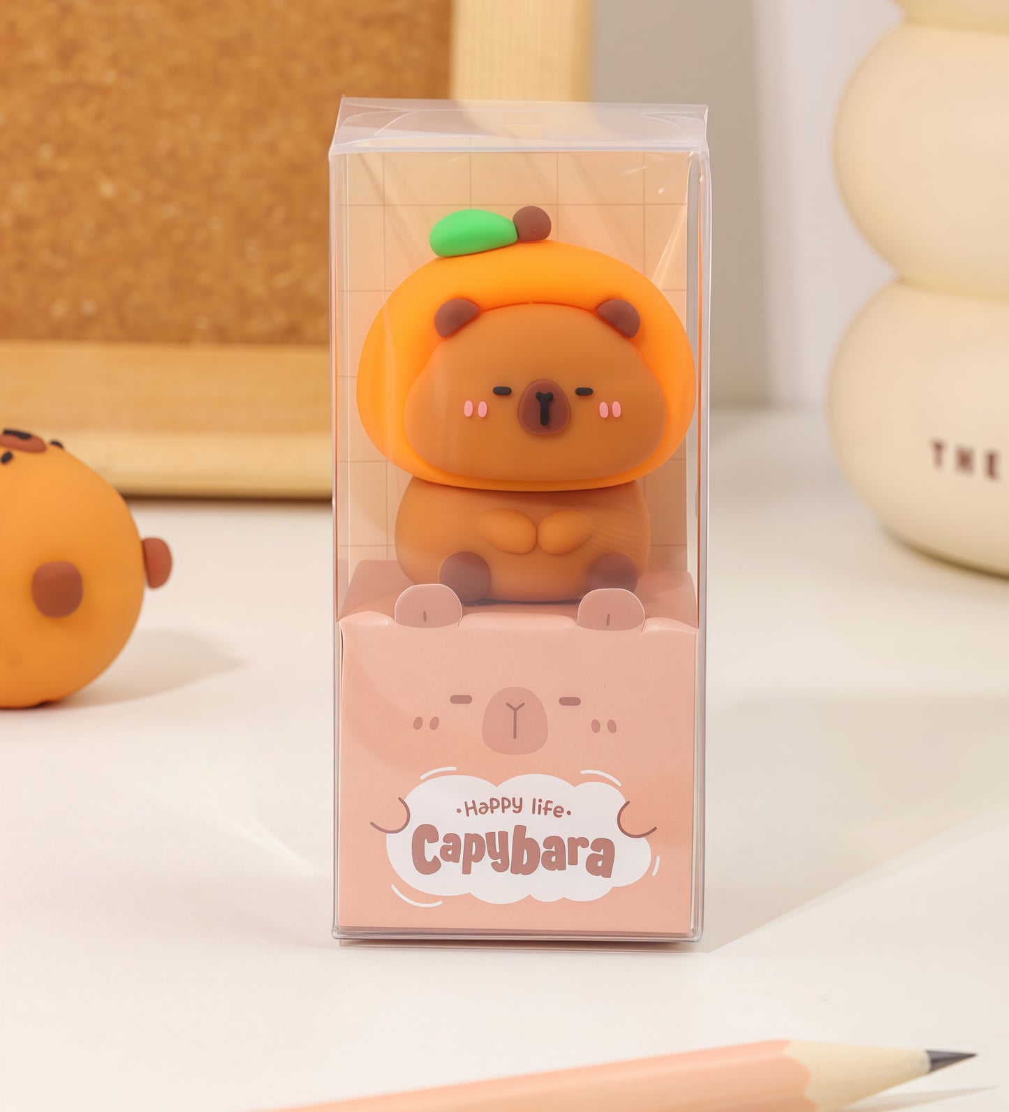Capybara Pencil Sharpener, 24-pcs