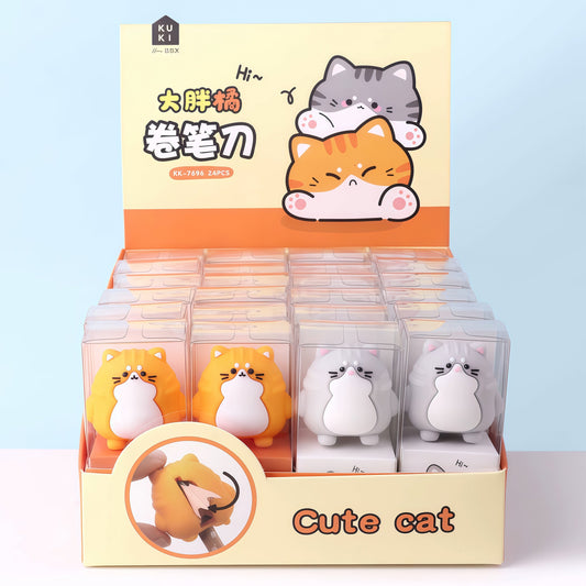 Mochi Cat Mini Pencil Sharpener, 576-pcs/set