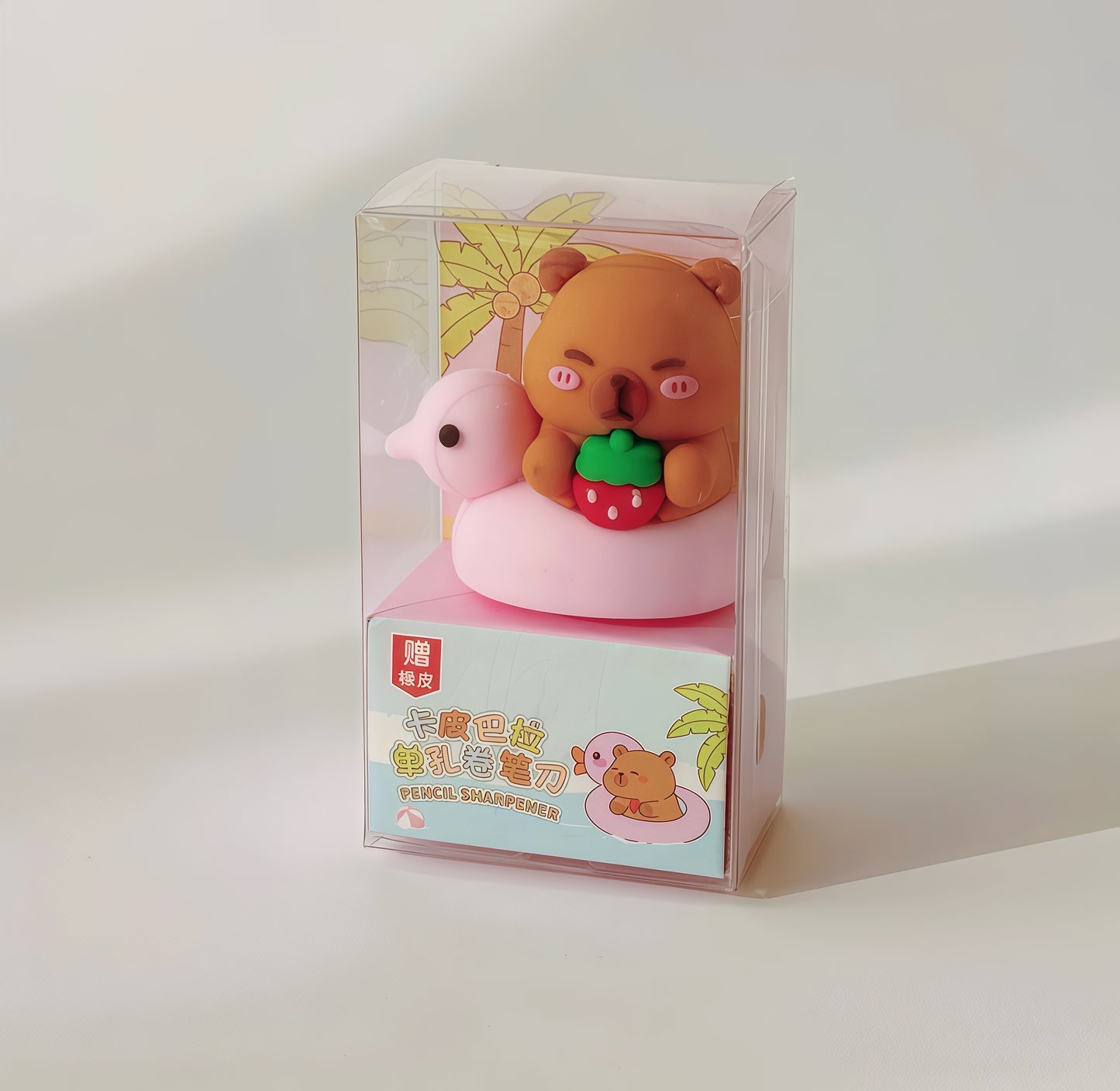 Capybara Mini Pencil Sharpener, 240-pcs/set