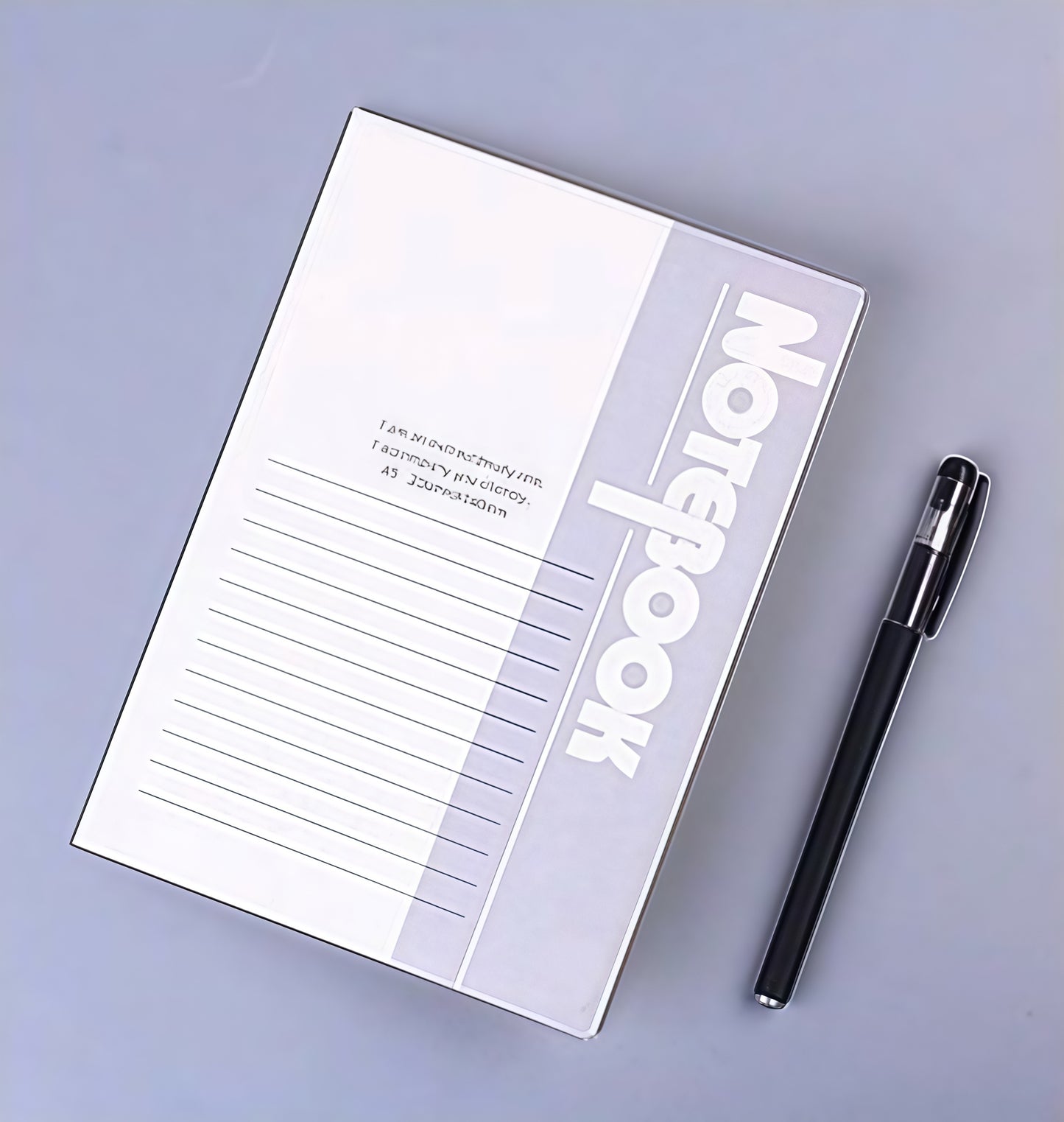 A5 Lined Notebook, 40-pcs/set