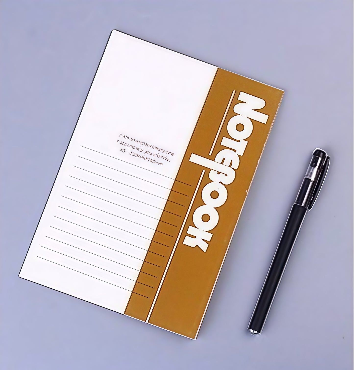 A5 Lined Notebook, 40-pcs/set