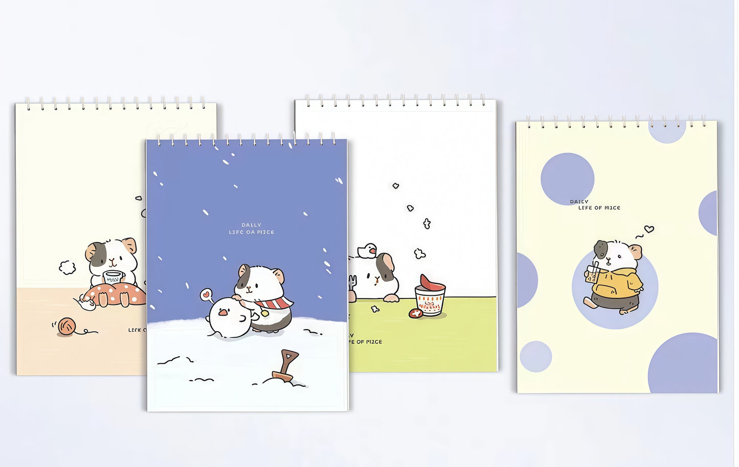 Modern Cute Minimal Sketch pad, 128-pcs/set