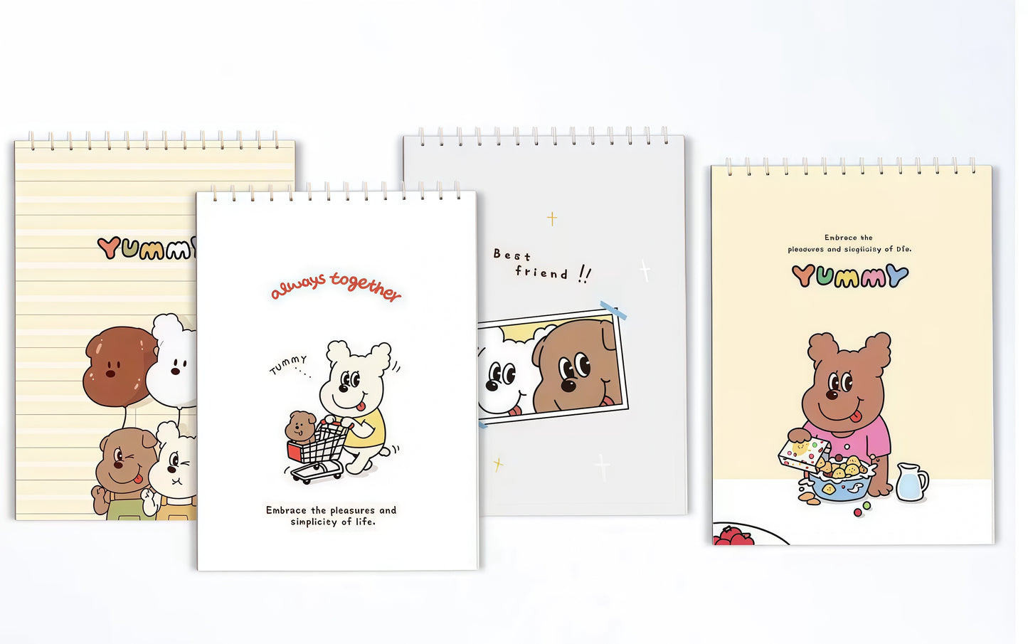 Modern Cute Minimal Sketch pad, 128-pcs/set