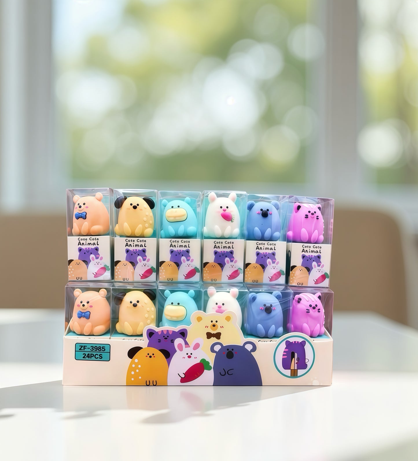 Hippo Mini Pencil Sharpener, 960-pcs/set