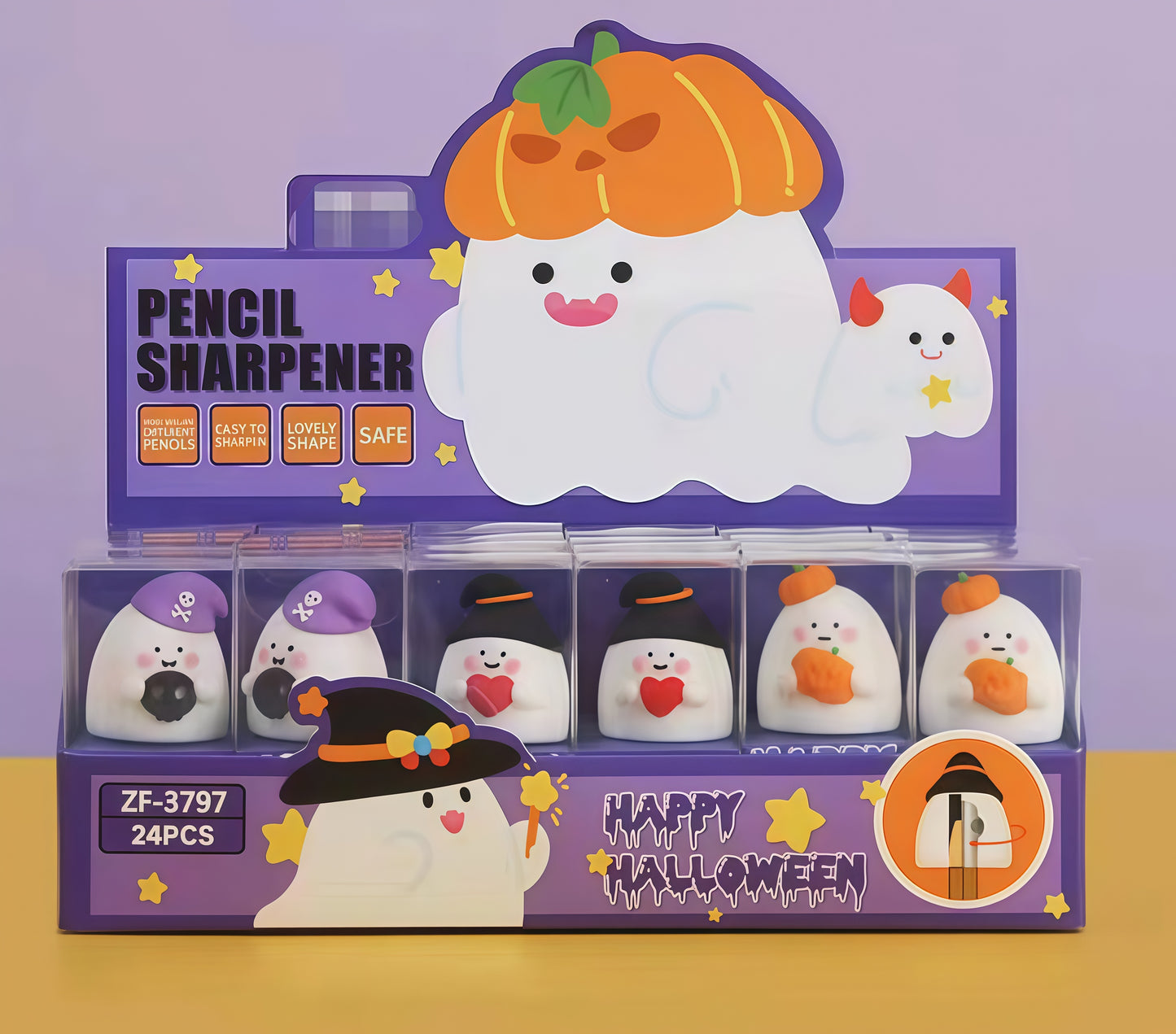 Hippo Mini Pencil Sharpener, 960-pcs/set