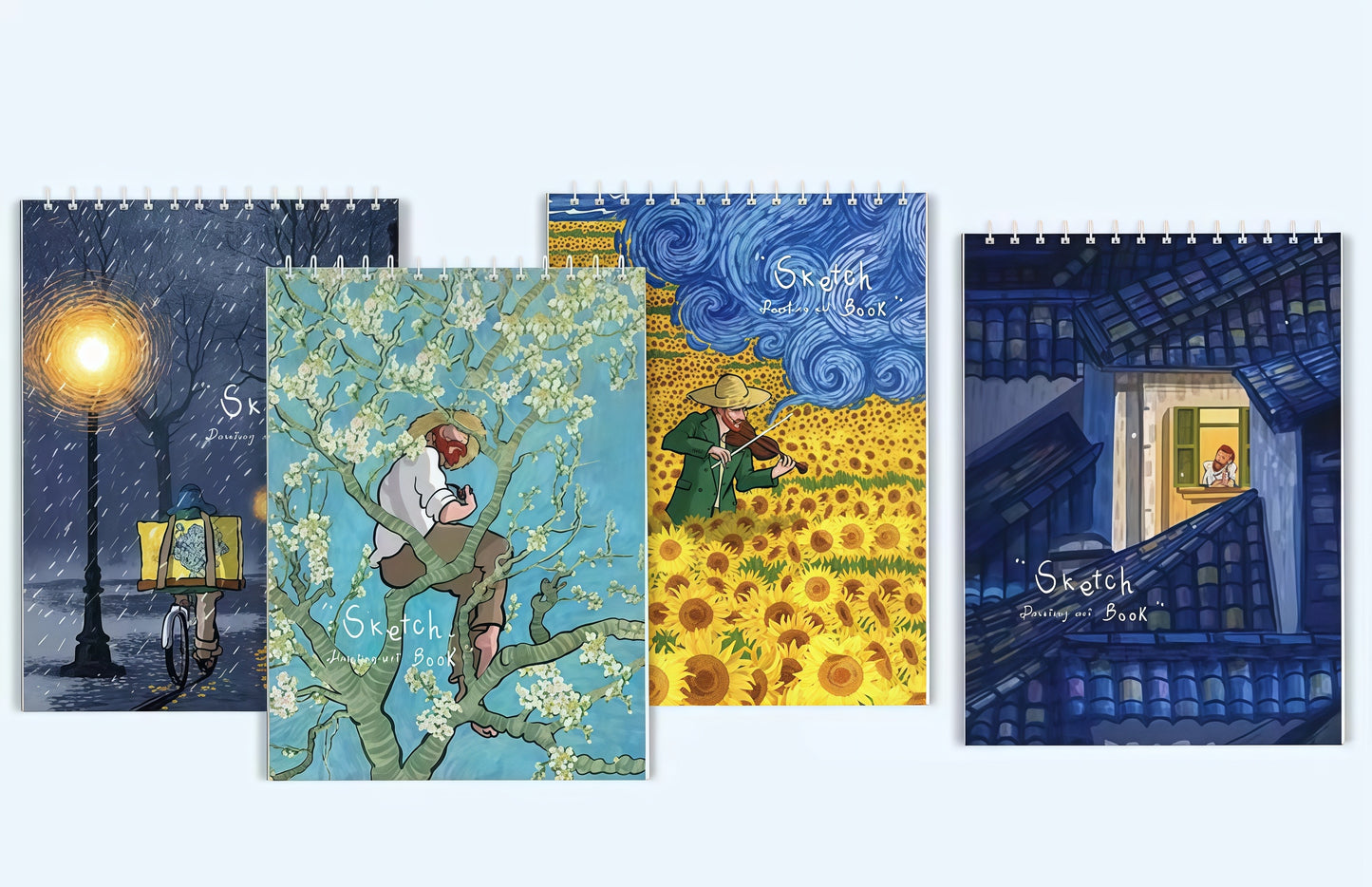 Art Muse Sketch Pad, 128-pcs/set