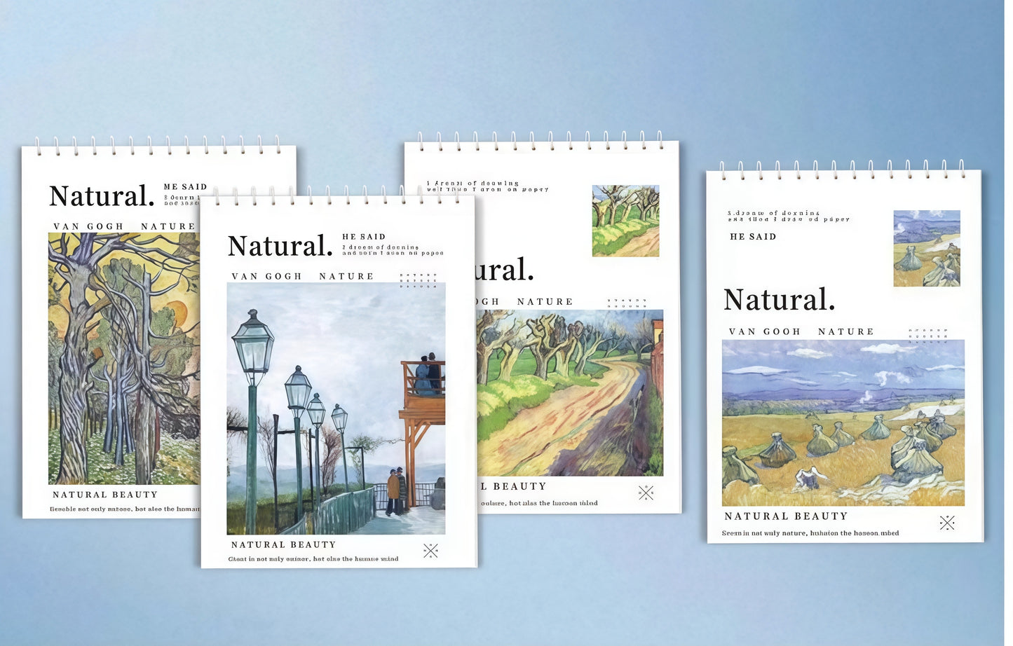 Starry Boy Sketch Pad, 128-pcs/set