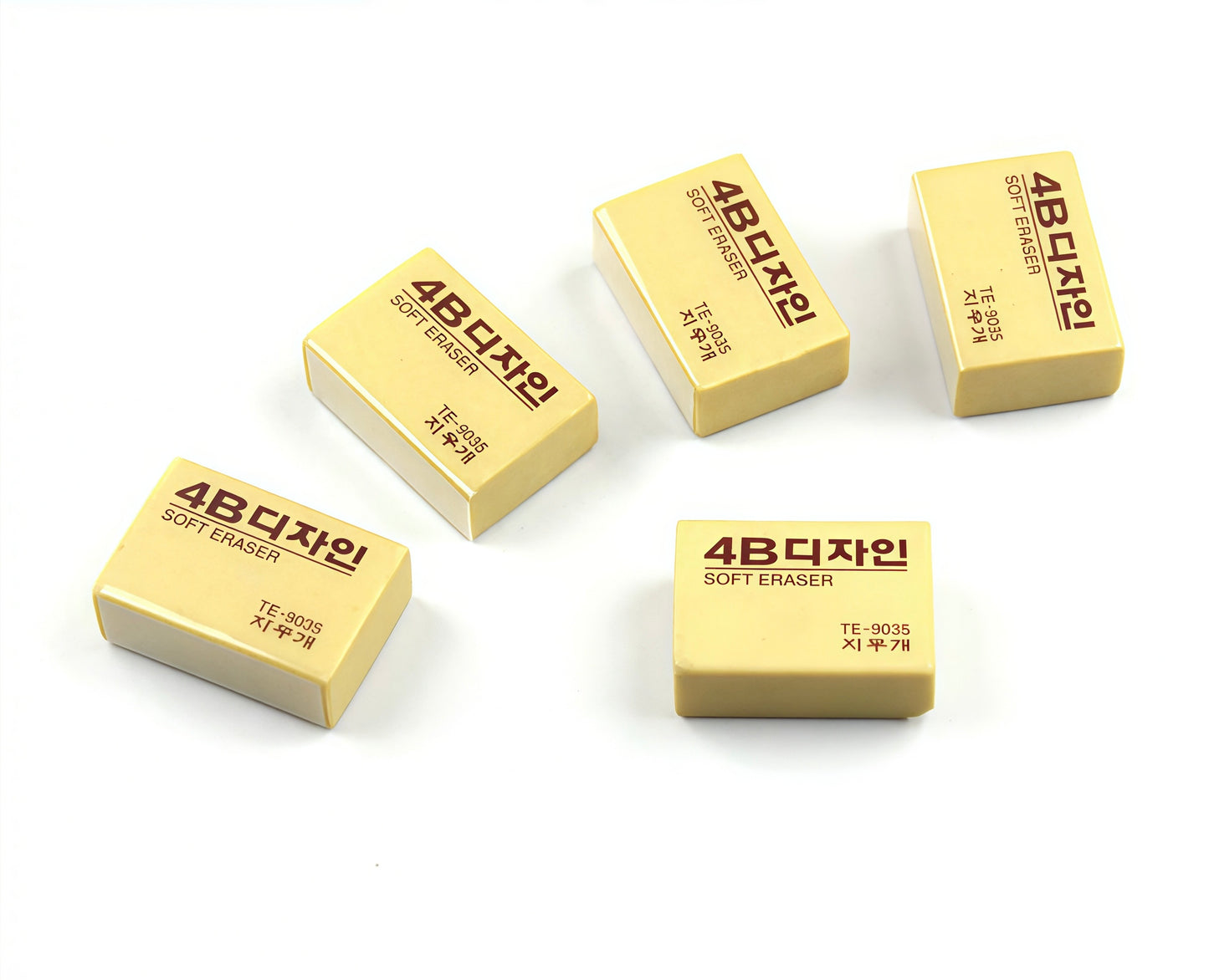 T 4B Soft Eraser, 60-pcs/set