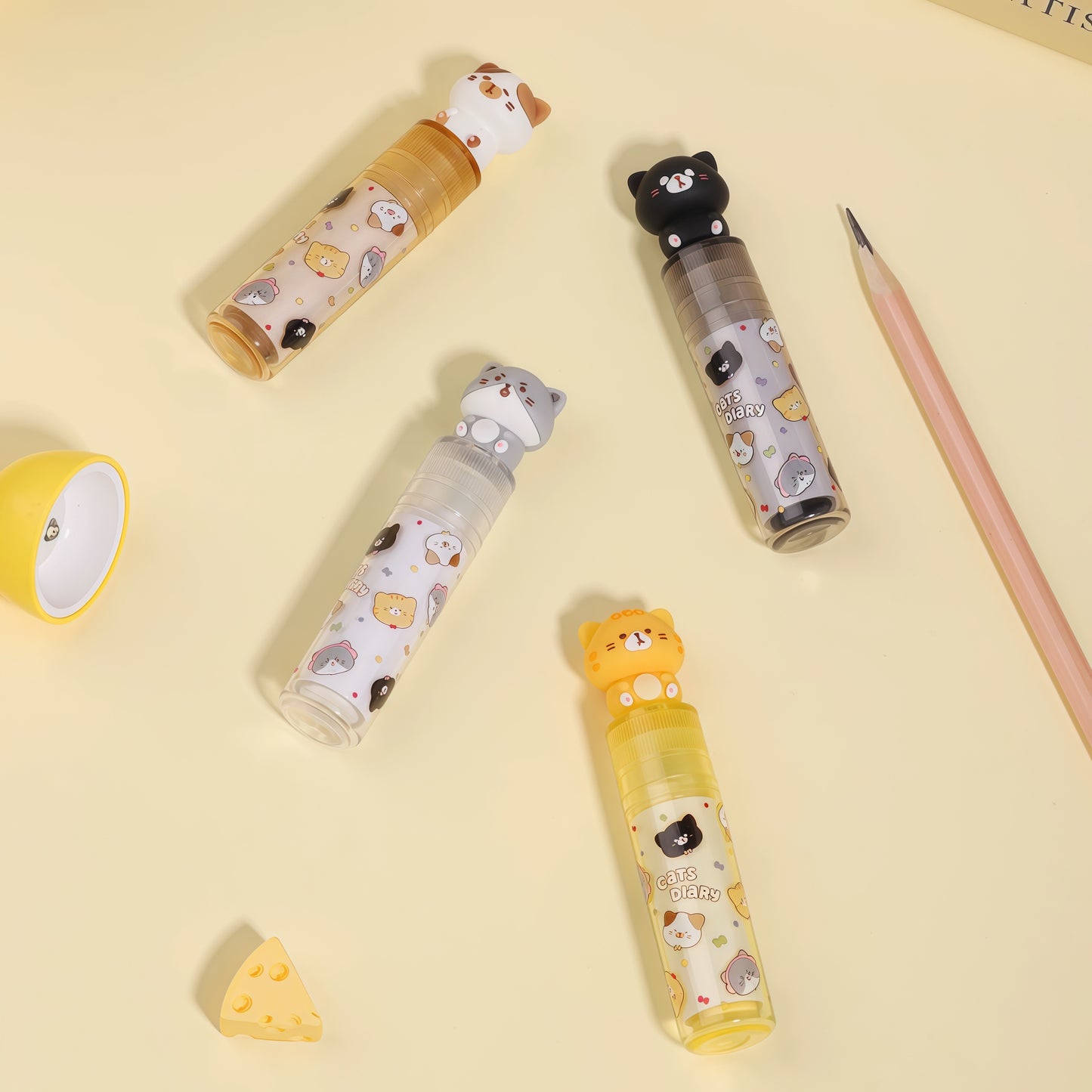 Animal Lipstick Eraser, 576pcs/set