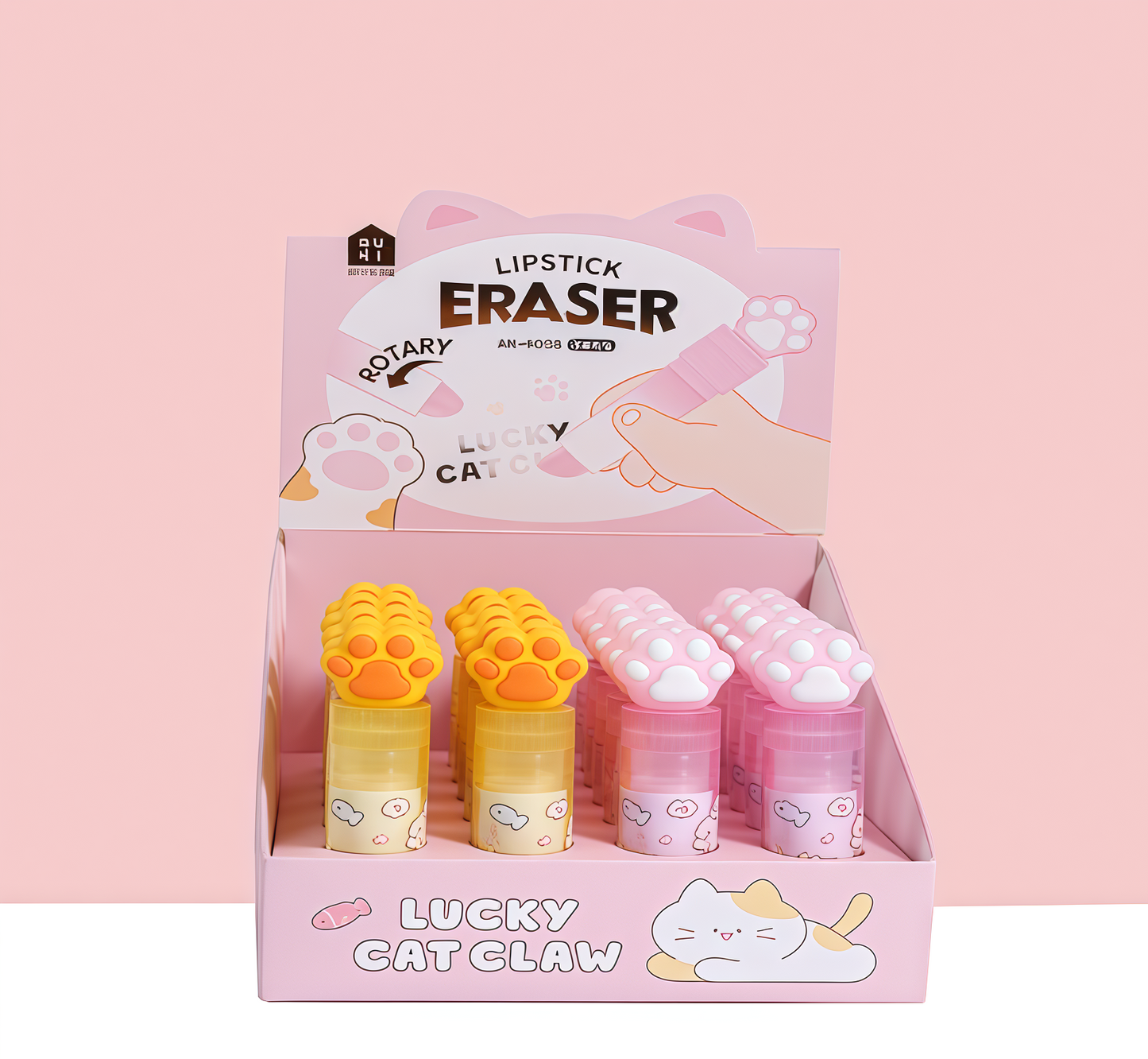 Animal Lipstick Eraser, 576pcs/set