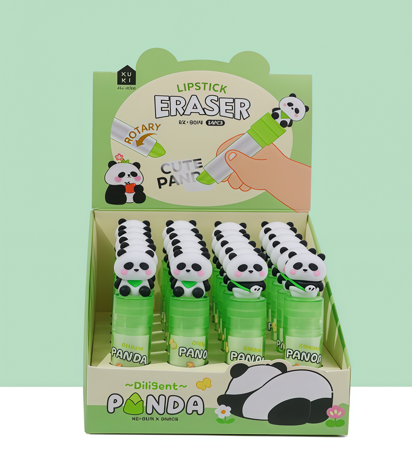 Animal Lipstick Eraser, 576pcs/set