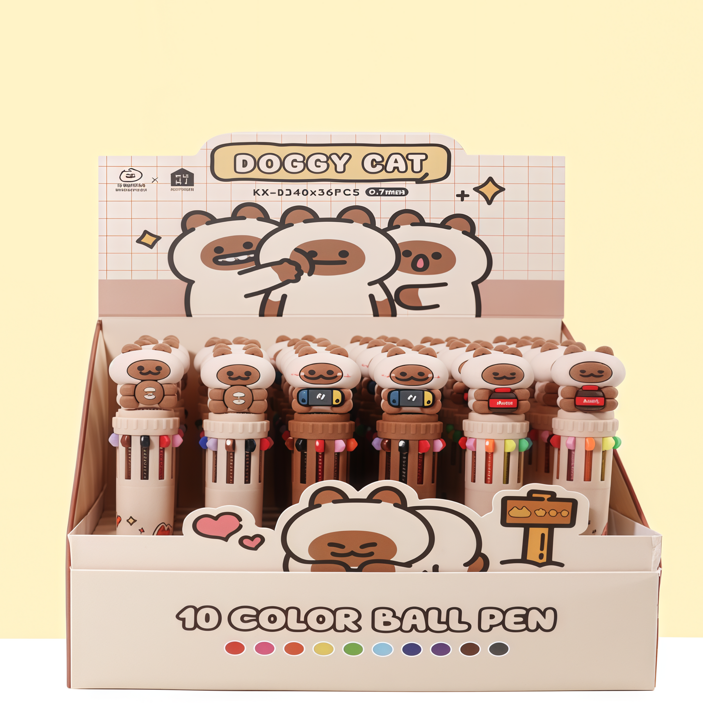 Kitty Ballpoint Pen, 324-pcs/set