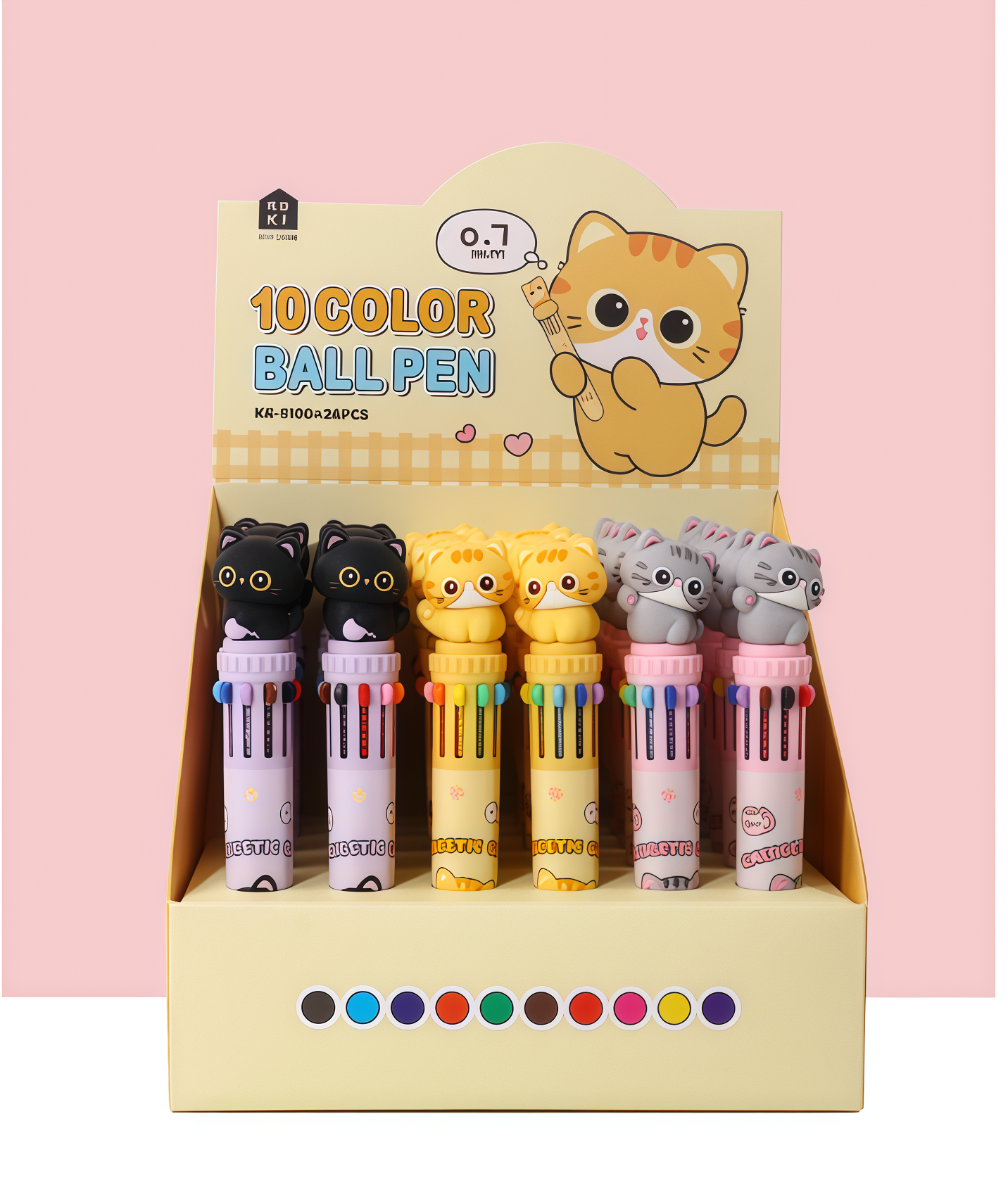 Ballpoint Pen Convenient Order Collection, 36-pcs