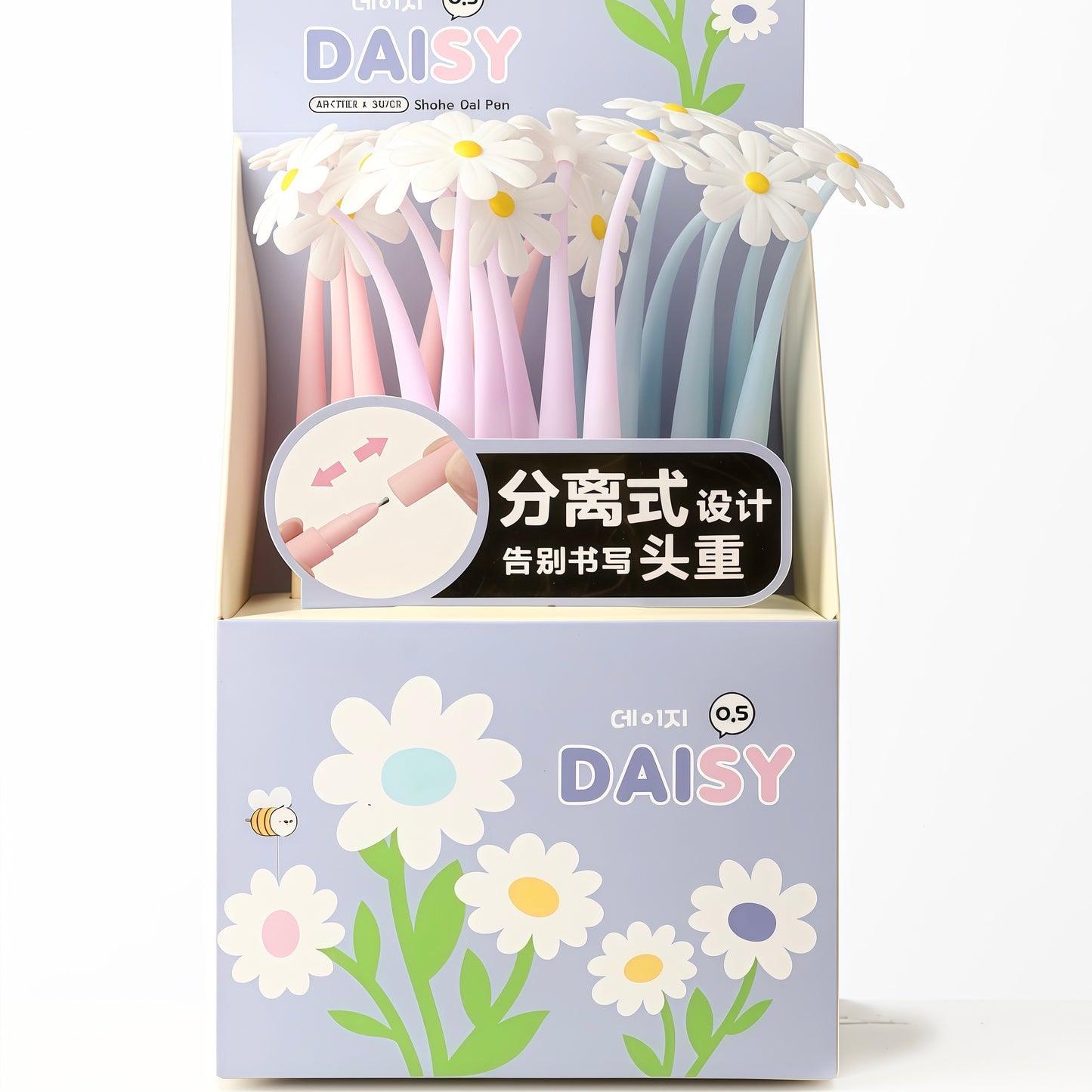 Daisy Wiggle Pen, 24-pcs