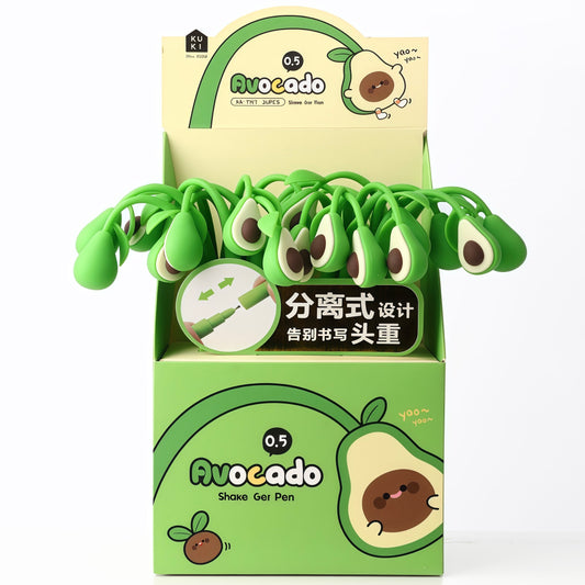 Avocado Wiggle Pen, 24-pcs