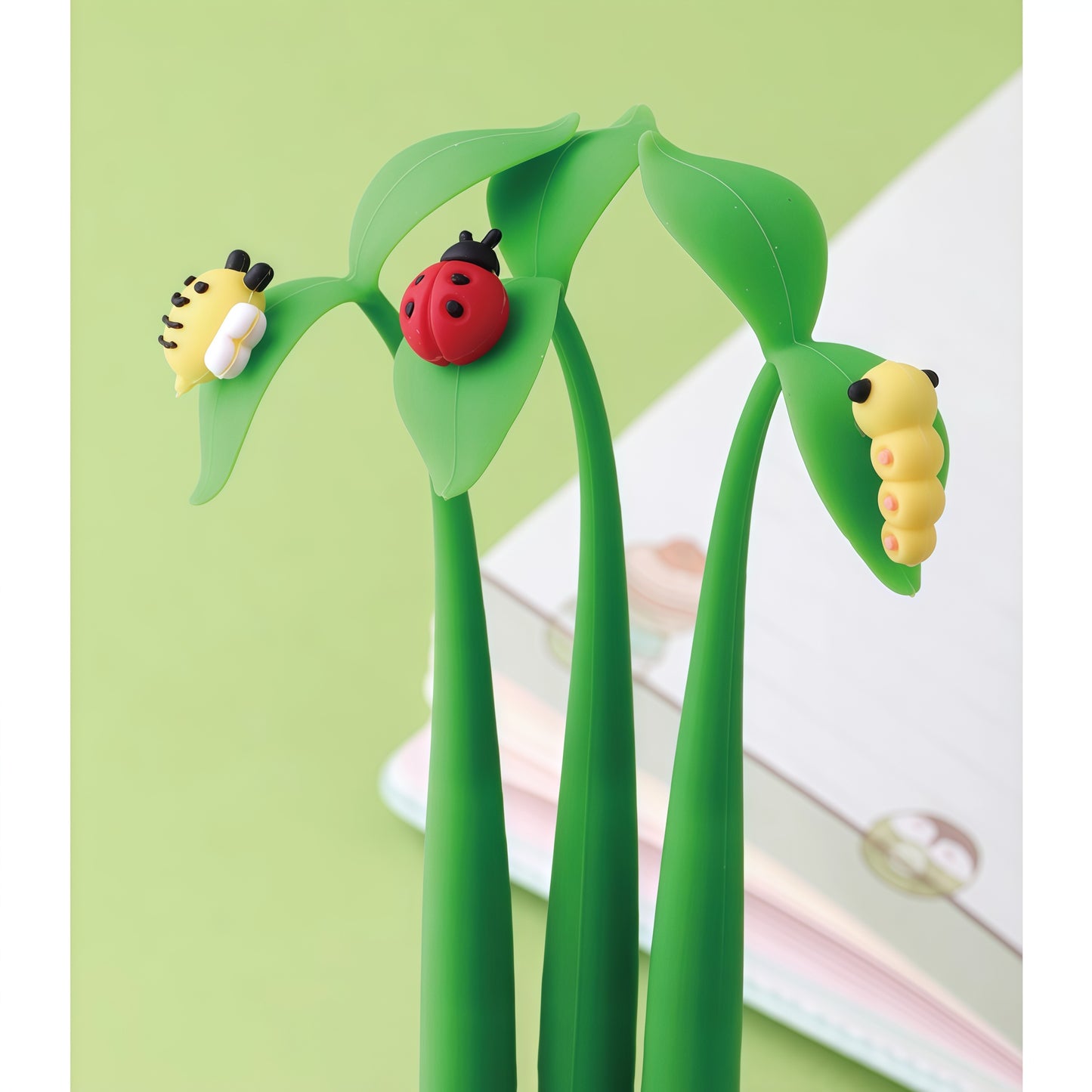Insects Diary Wiggle Pen, 24-pcs