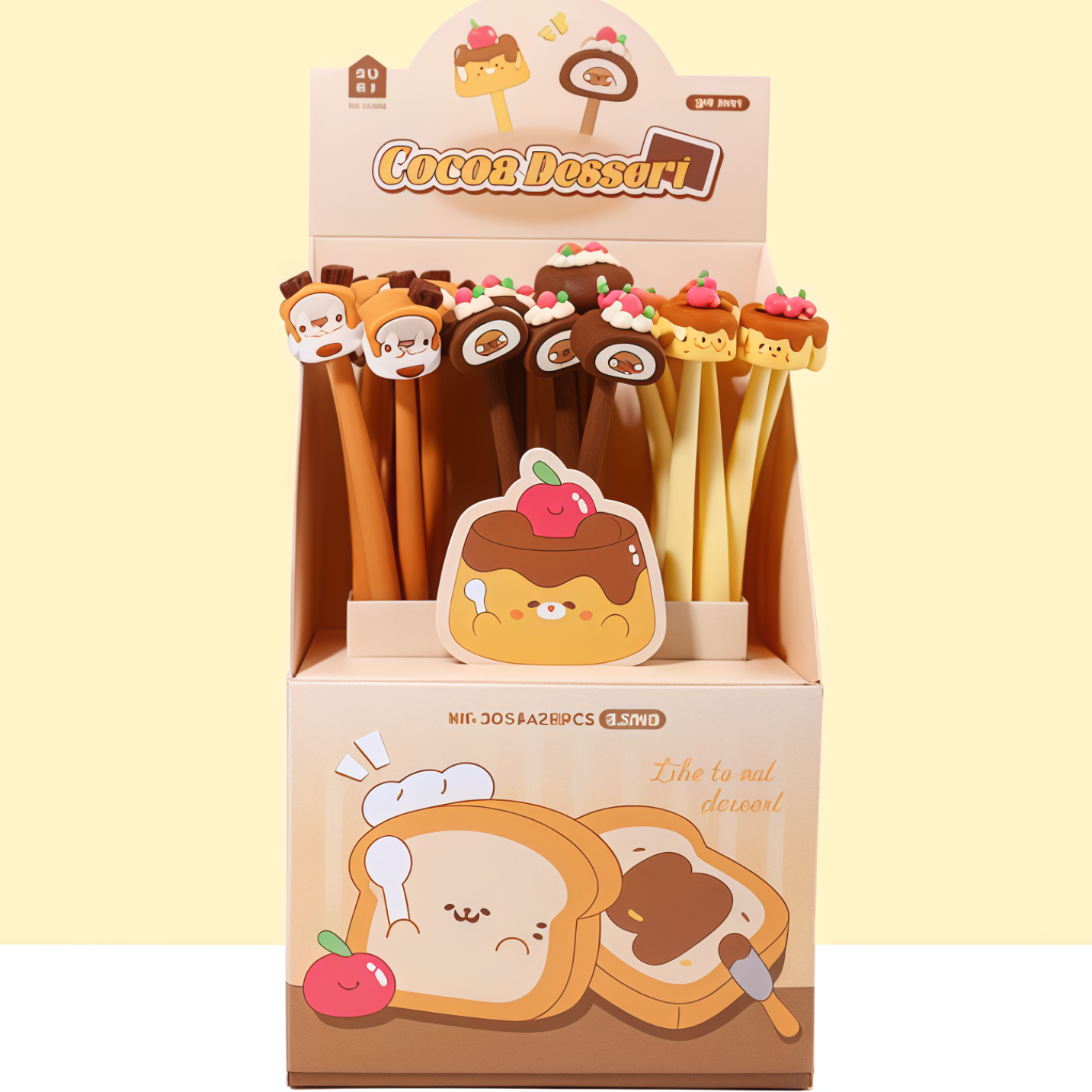 Bakery & Coffee Shop, Wiggle Pens, 432-pcs/set