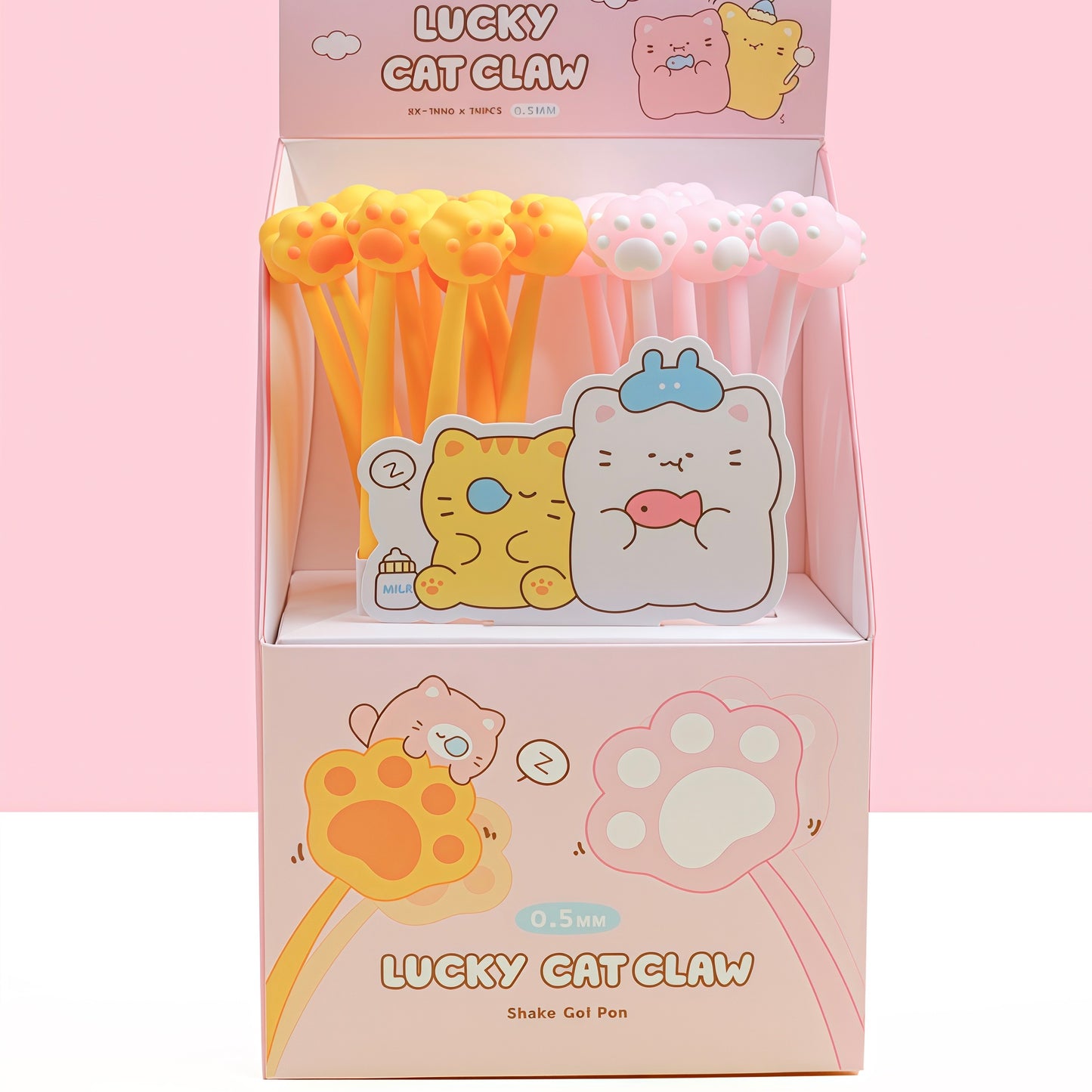 Cat Claw Wiggle Pen, 24-pcs