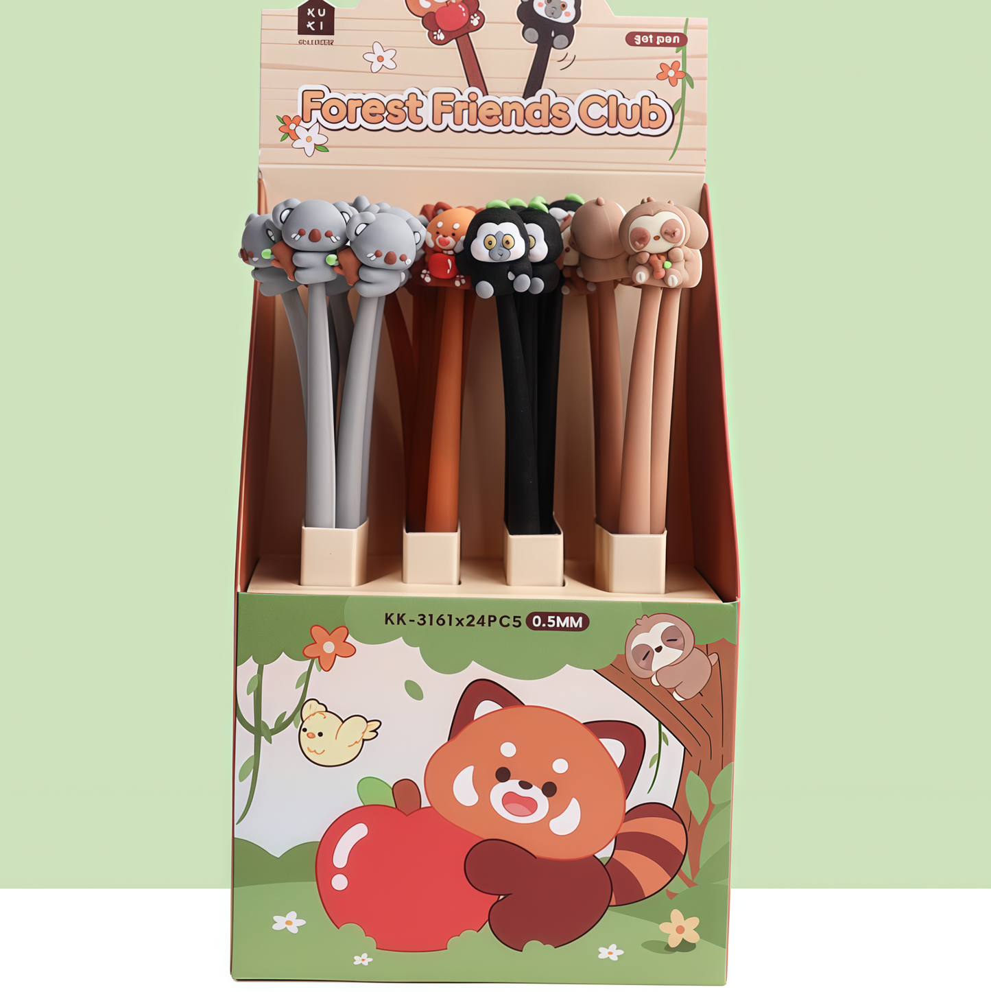Forest party, Wiggle Pens, 432-pcs/set