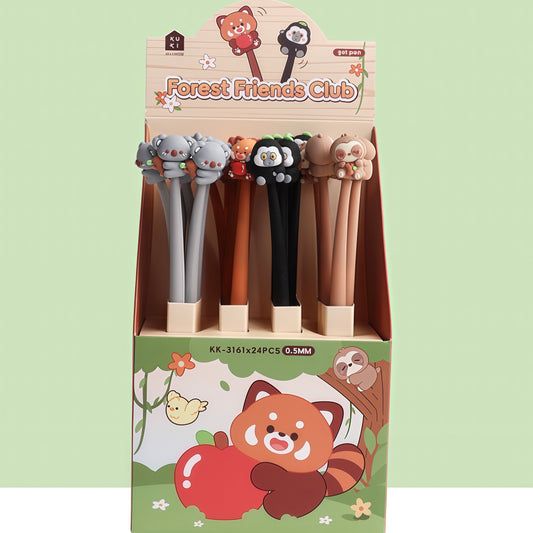 Forest Friends Wiggle Pen, 24-pcs
