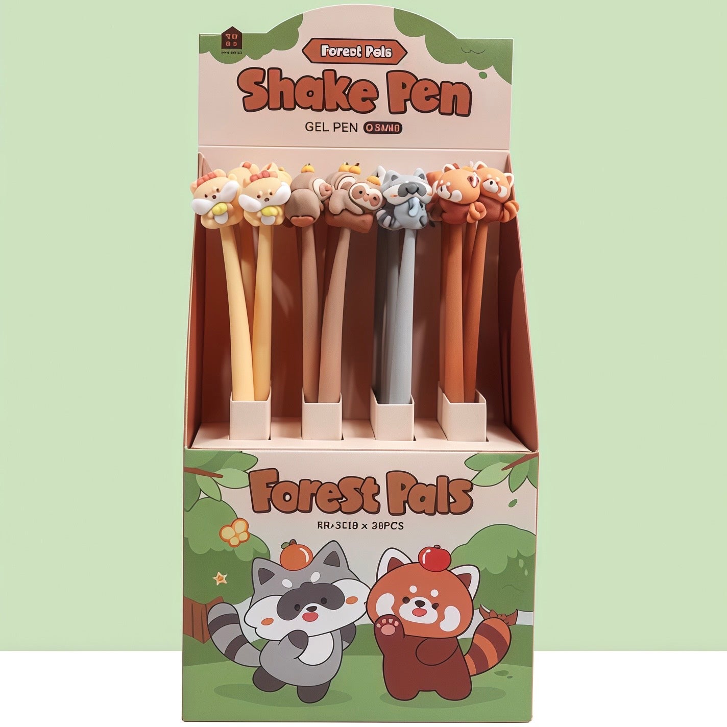 Forest Pals Wiggle Pen, 24-pcs