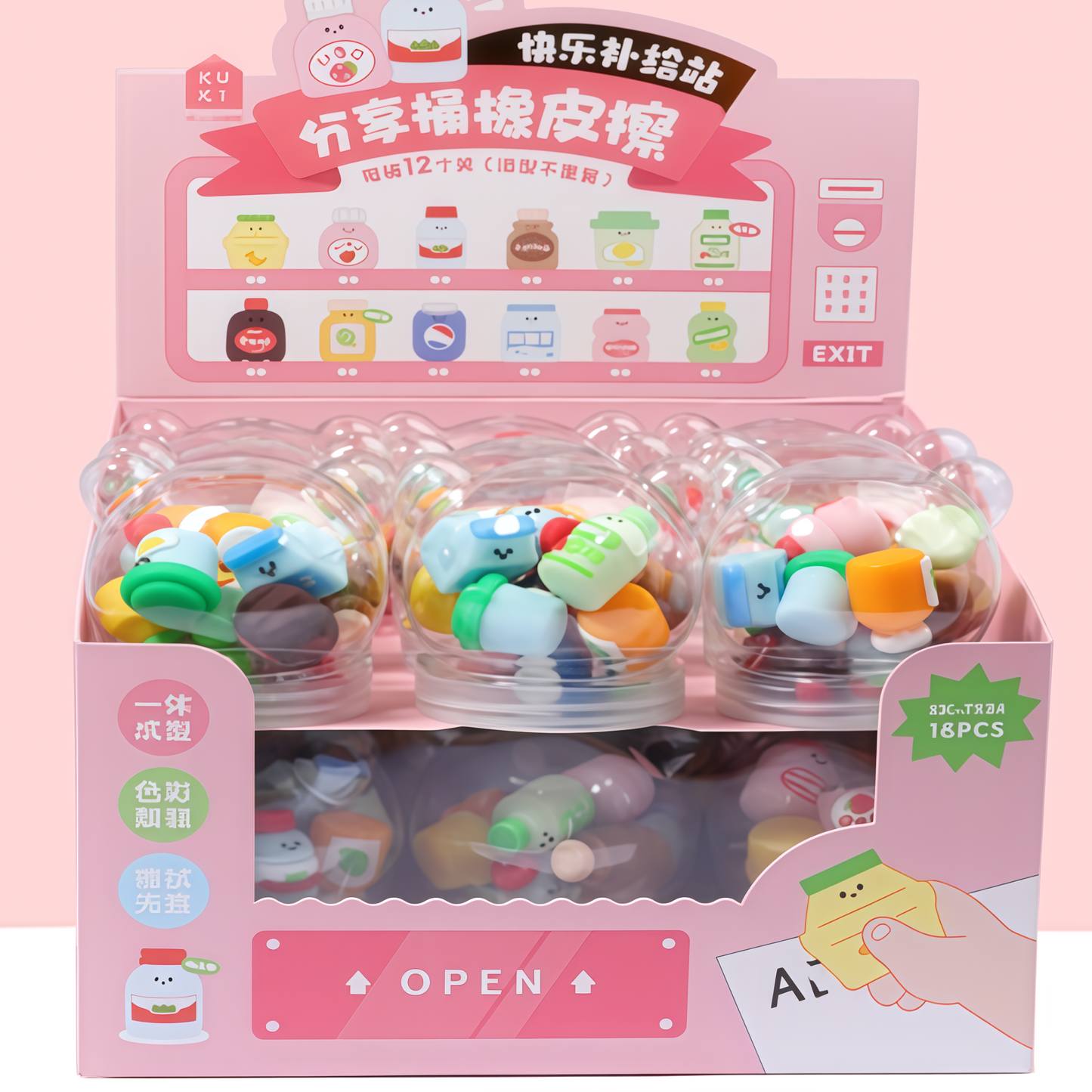 Share Bucket Eraser, 18-bucket