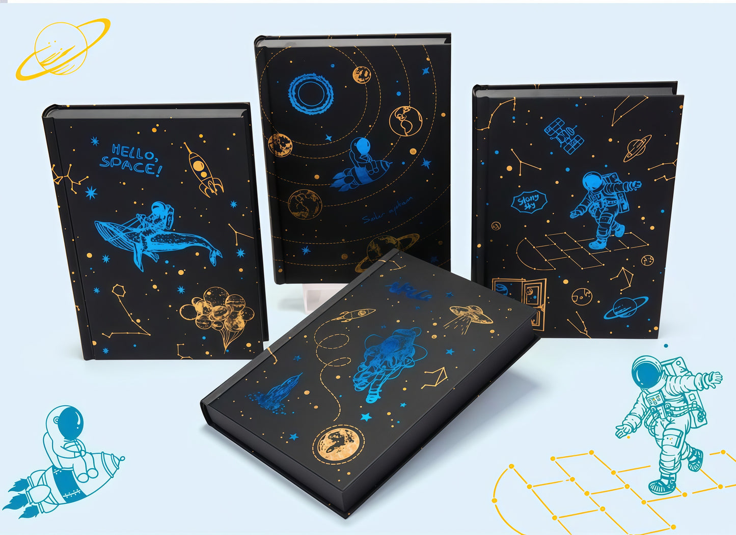 A5 Premium Hardcover Sketchbook, 96-pcs