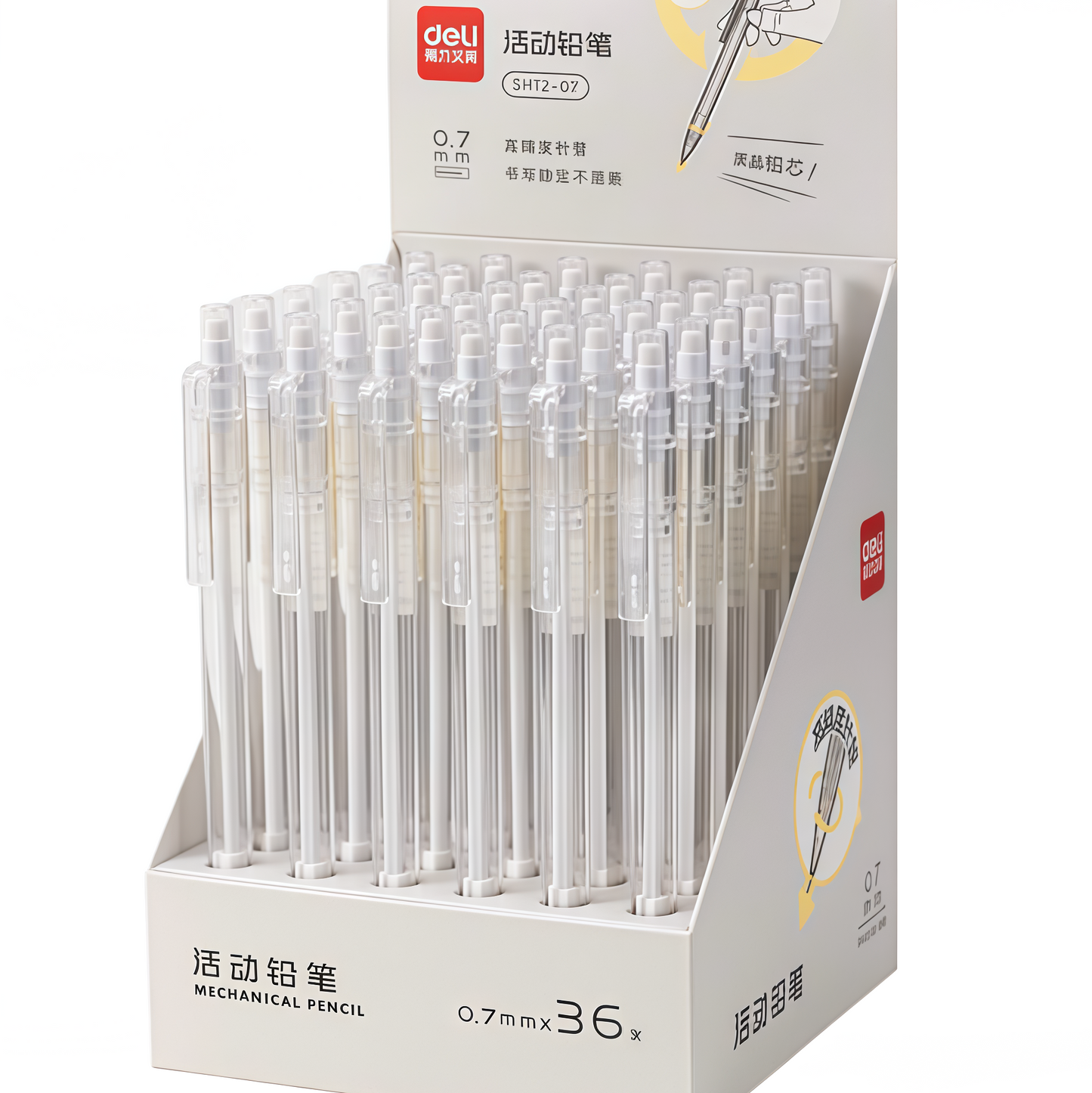 Deli SH012 Mechanical Pencil, 36-pcs
