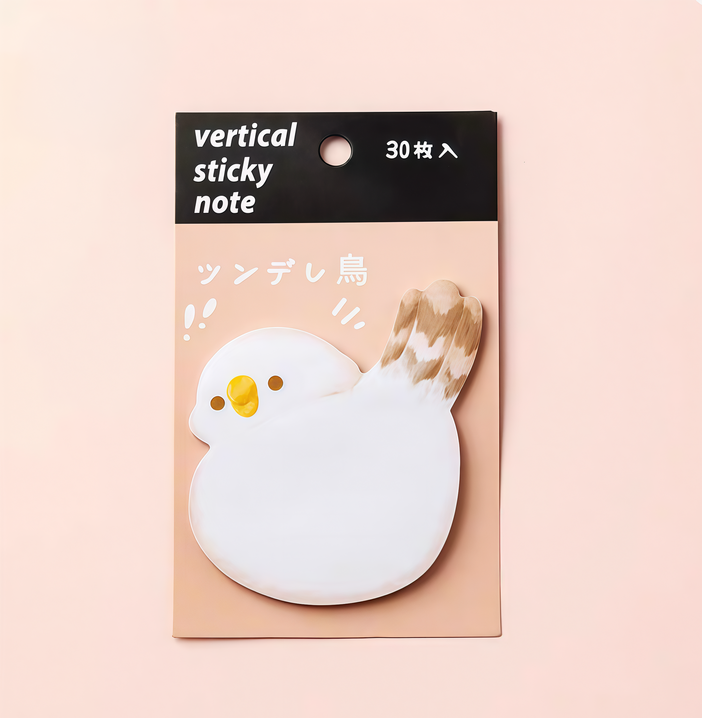 Cute Animal Design Sticky Notes, 10-pcs