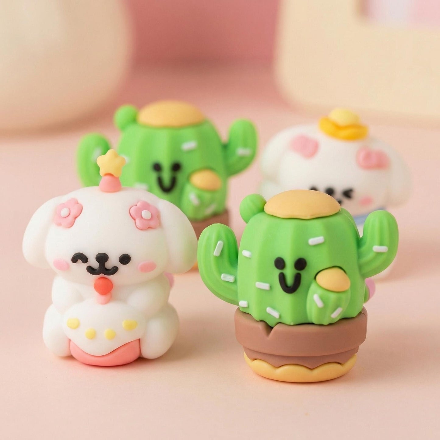 Characters Mini Pencil Sharpener, 24-pcs
