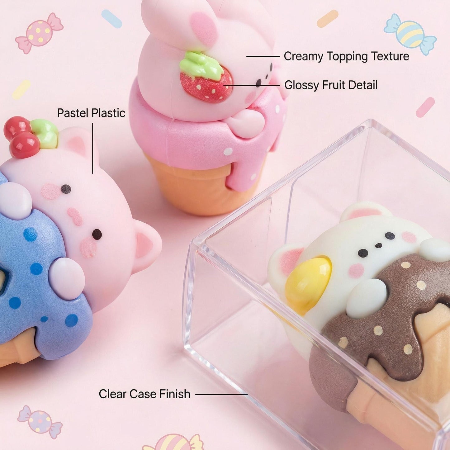 Animal Mini Pencil Sharpener, 576-pcs/set